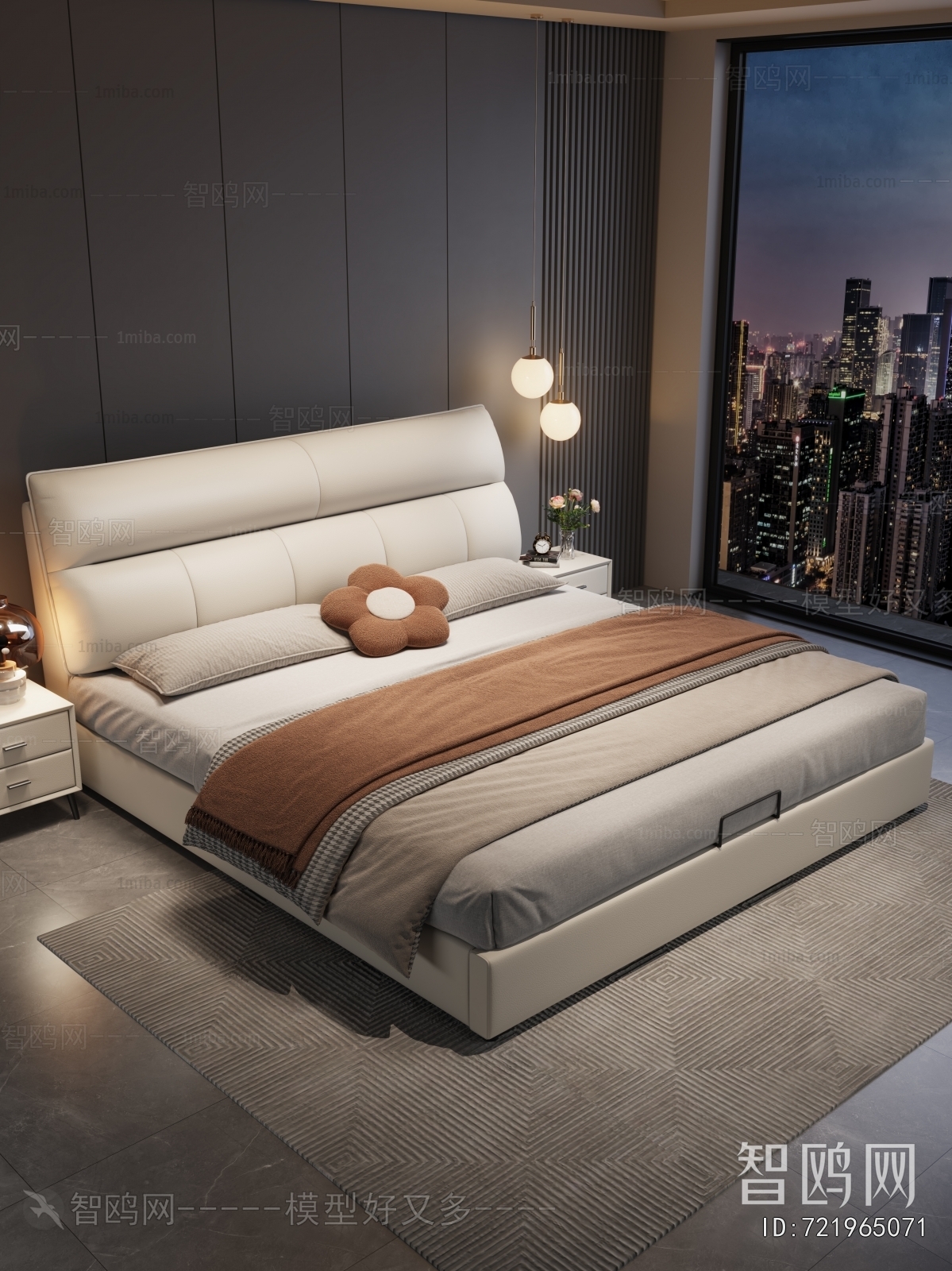 Modern Double Bed