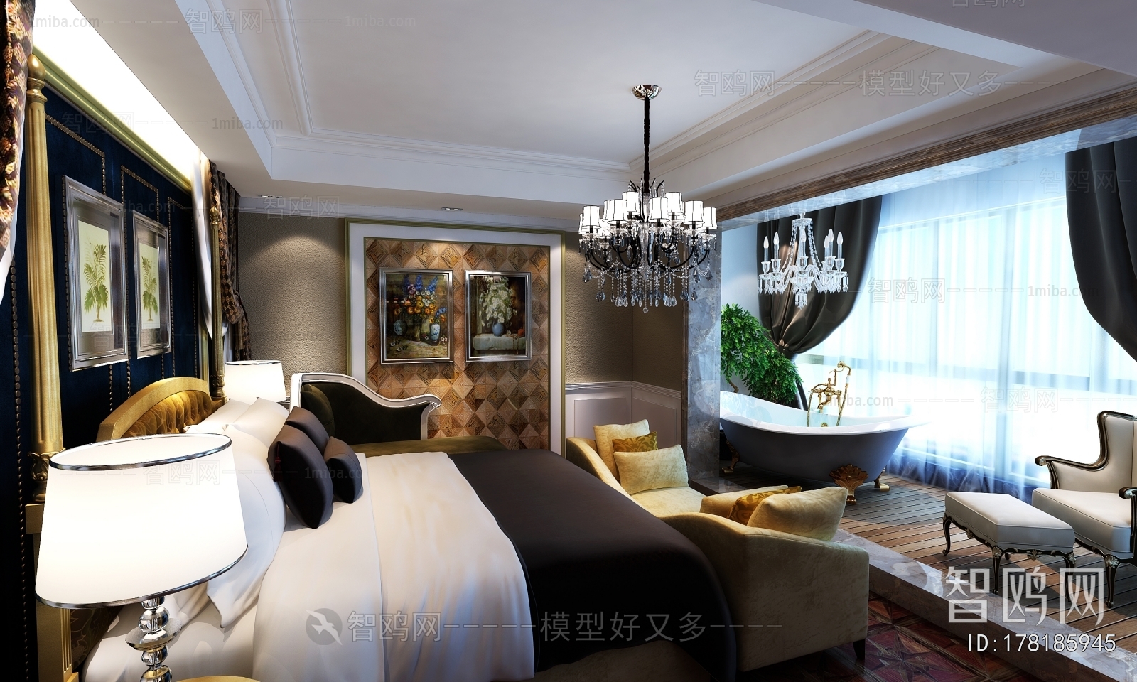 European Style Bedroom