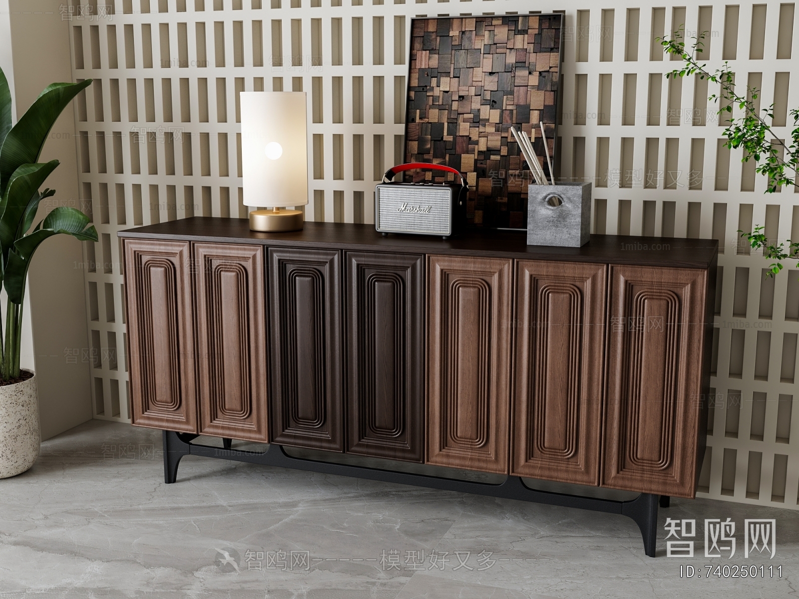 American Style Side Cabinet/Entrance Cabinet