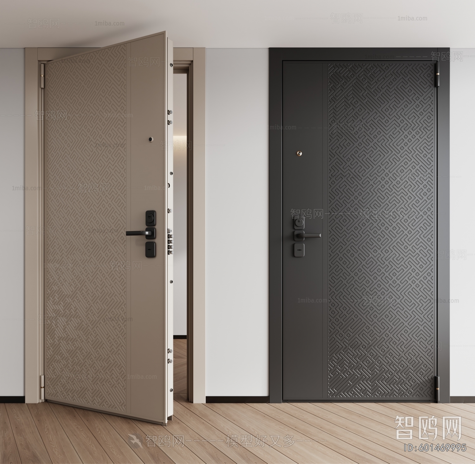 Modern Single Door