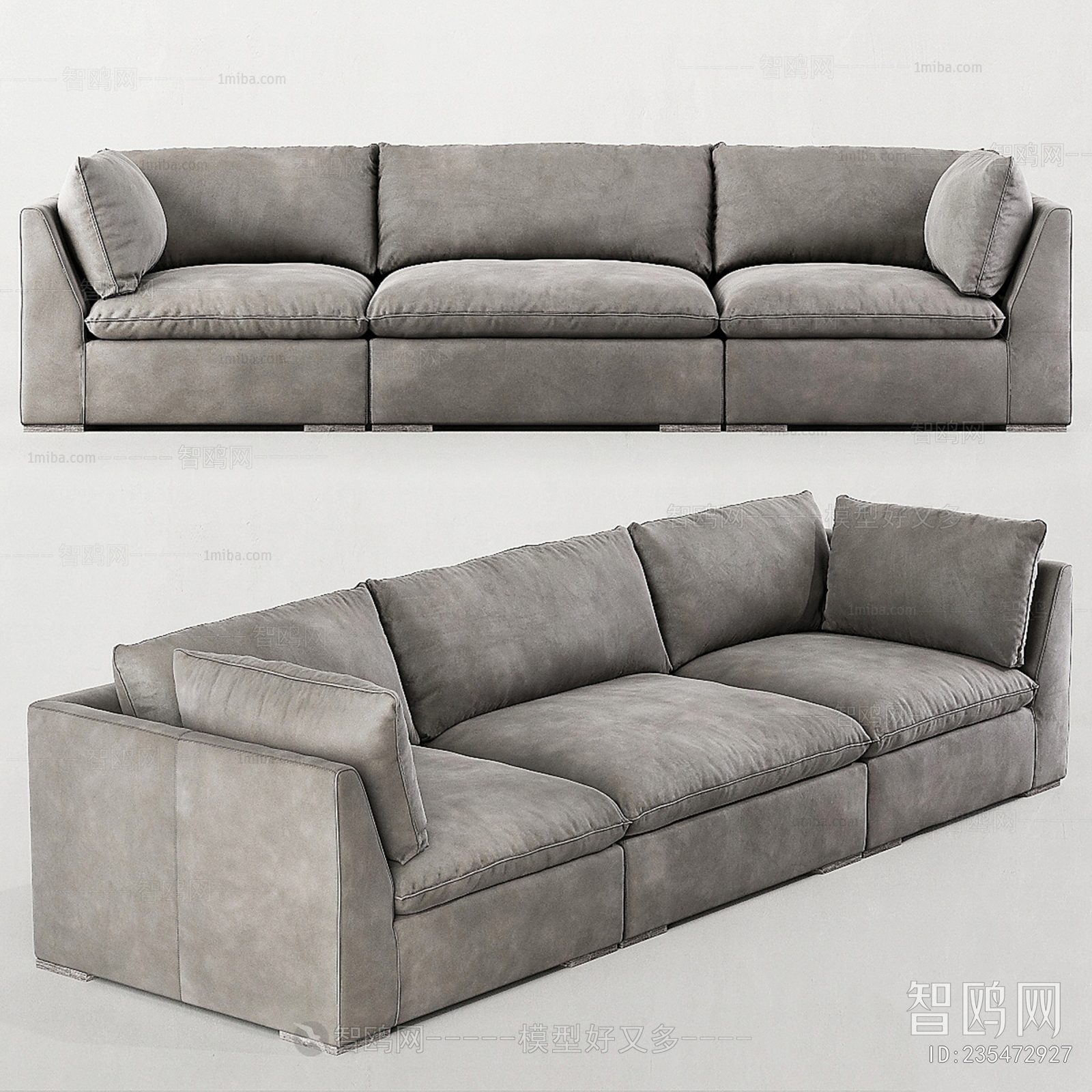 Modern Three-seat Sofa