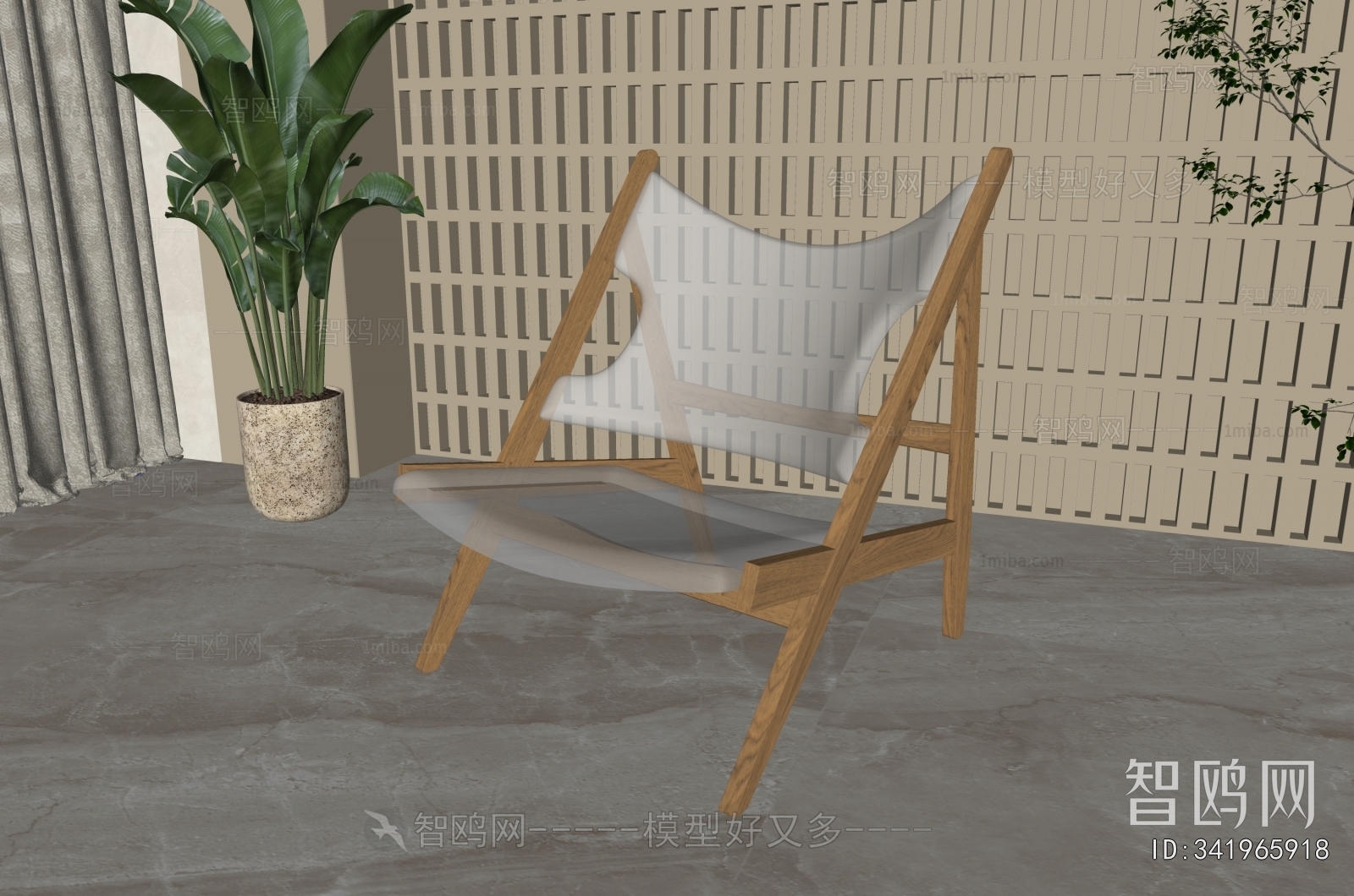 Nordic Style Lounge Chair