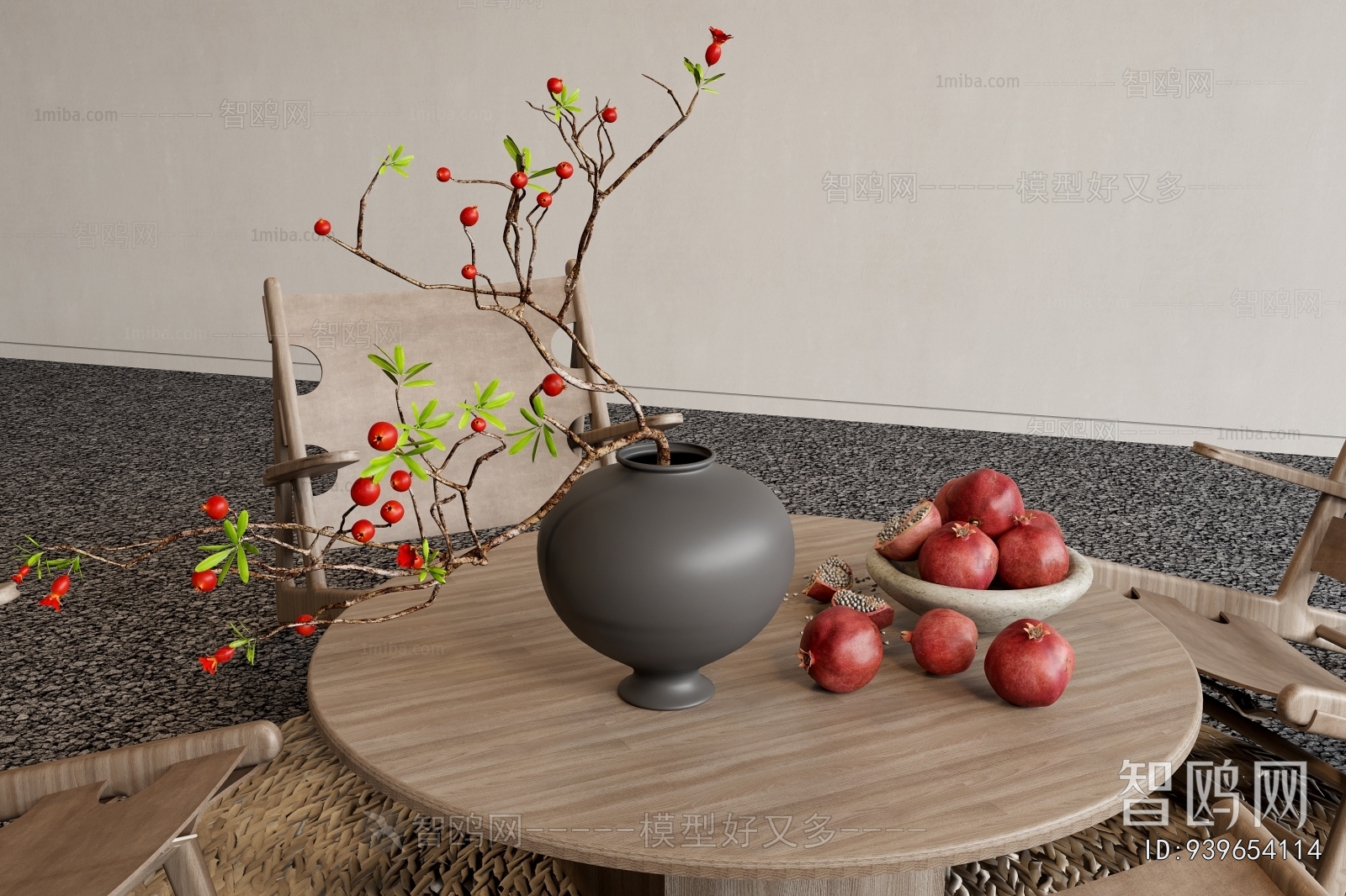 Wabi-sabi Style Decorative Set