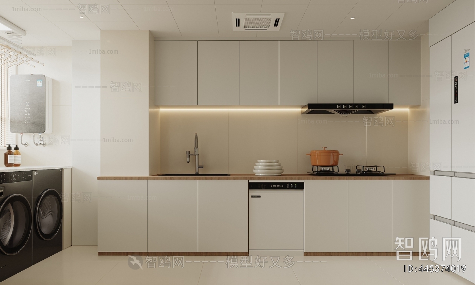 Modern The Kitchen