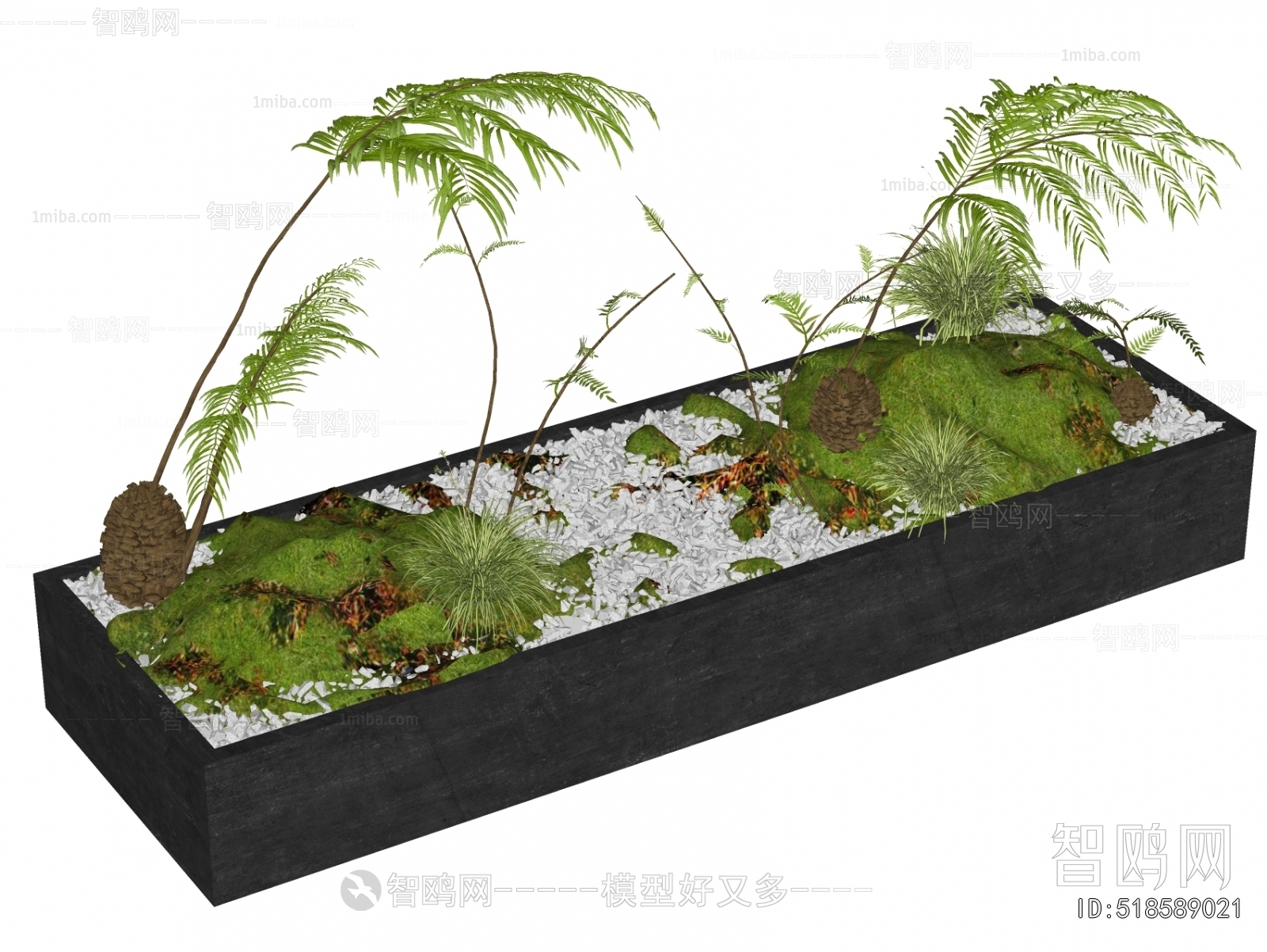 Modern Flower Bed, Flower Bowl, Flower Box