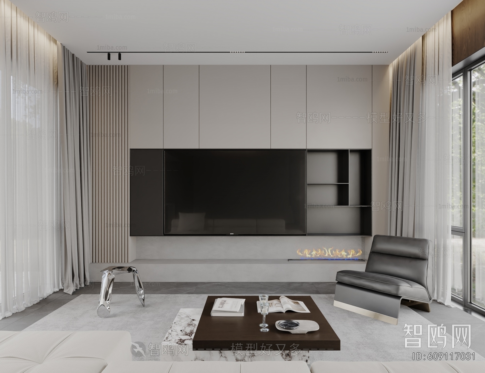 Modern A Living Room