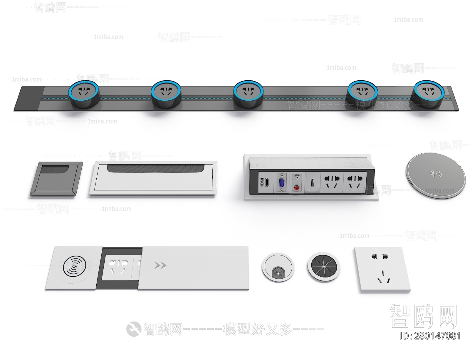 Modern Socket Panel