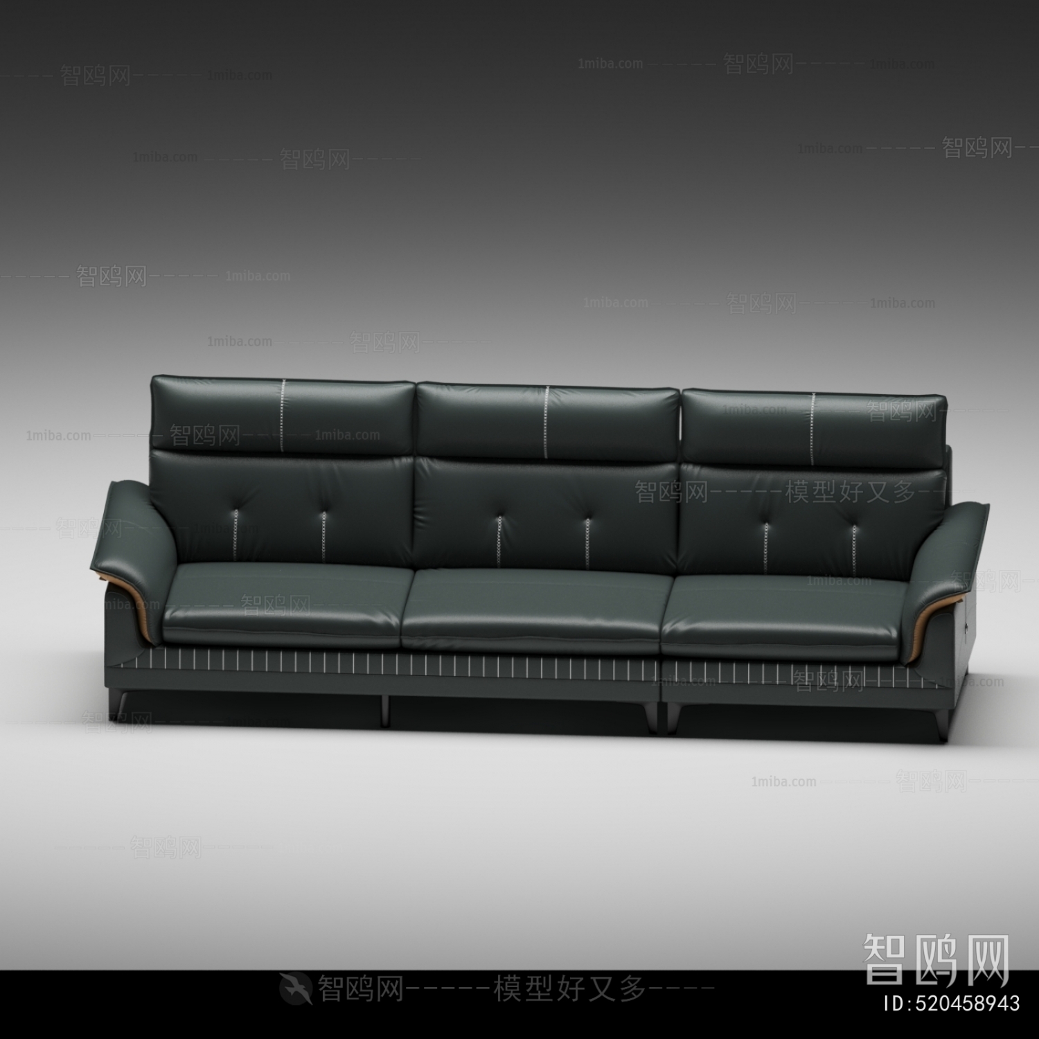 Modern Three-seat Sofa