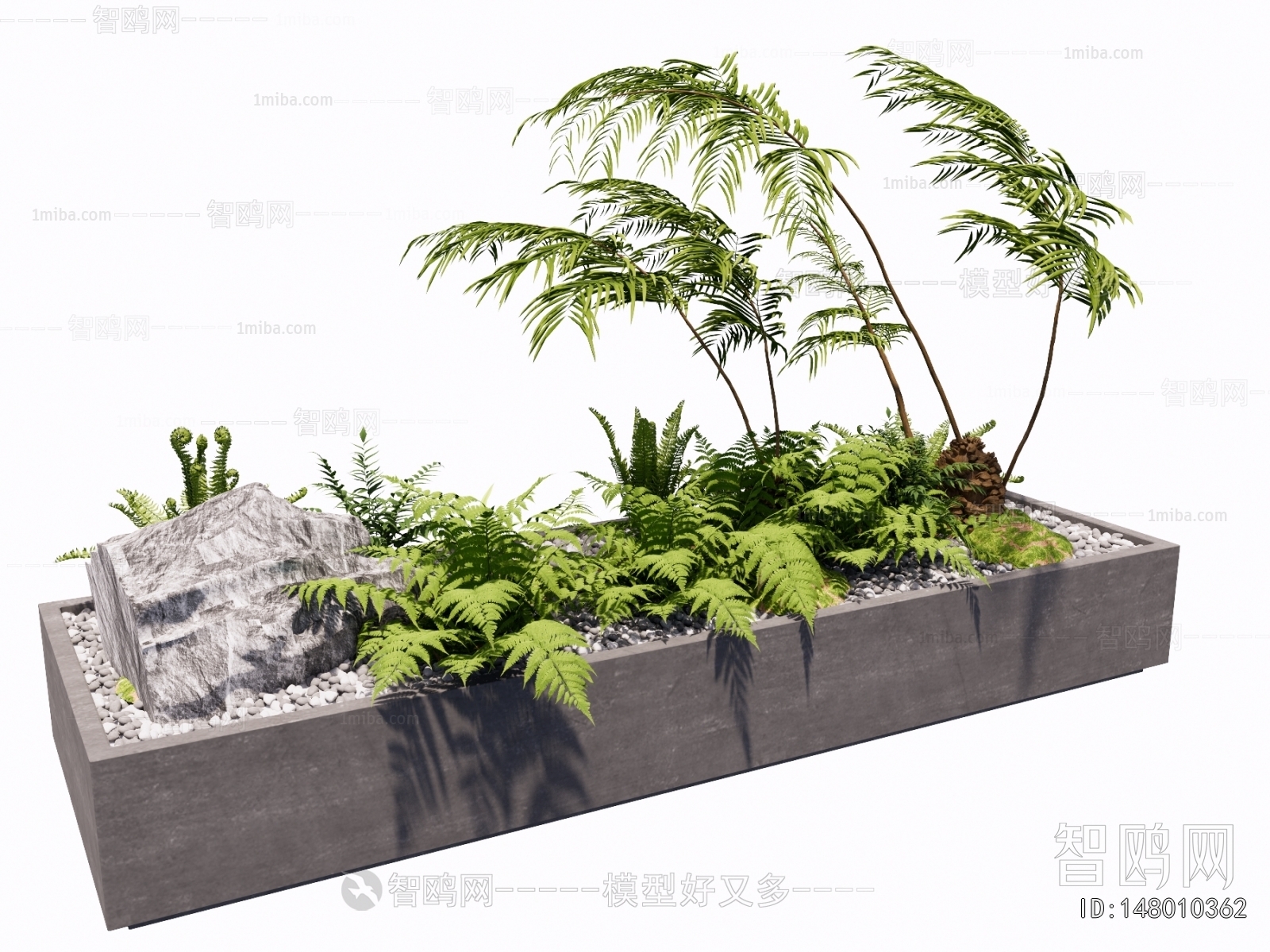 Modern Flower Bed, Flower Bowl, Flower Box