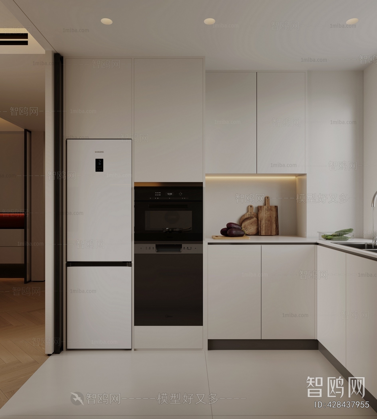 Modern The Kitchen