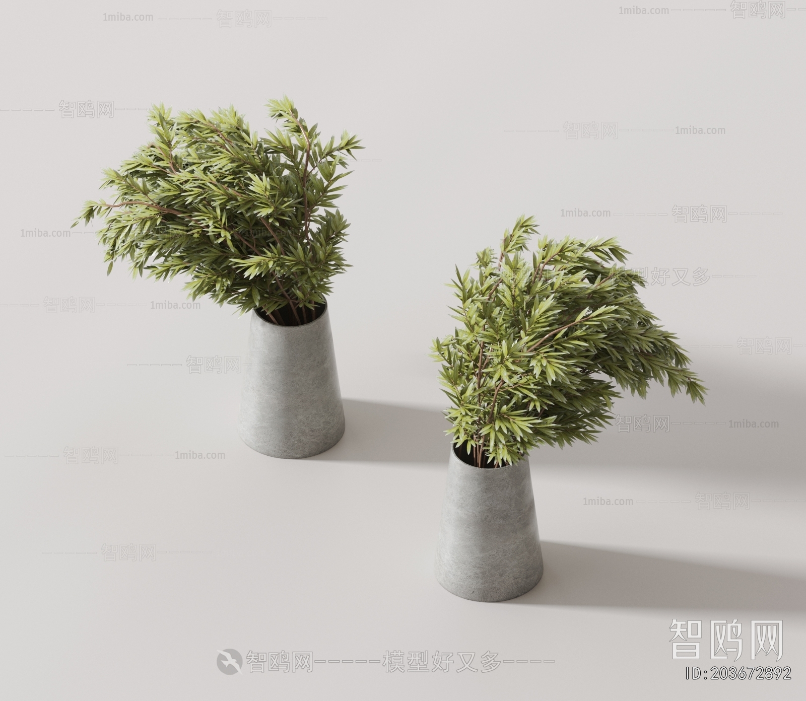 侘寂风绿植盆景