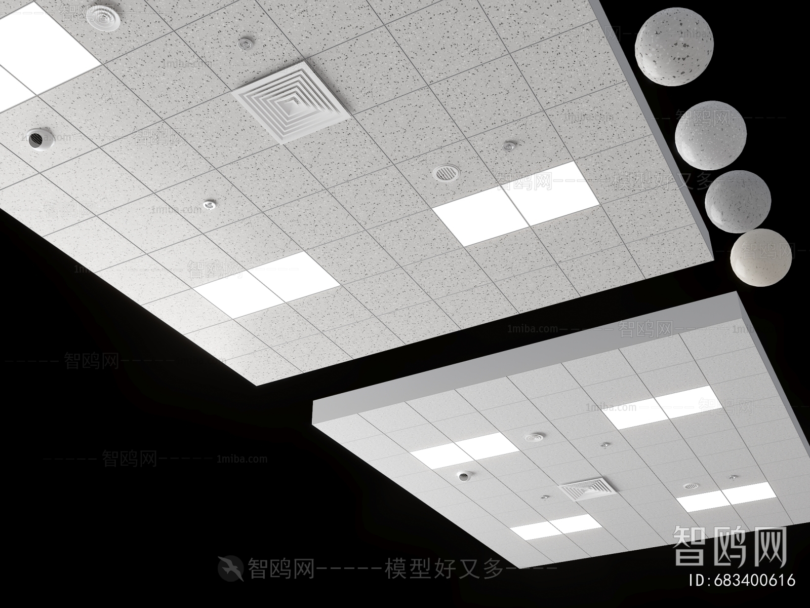 Modern Suspended Ceiling