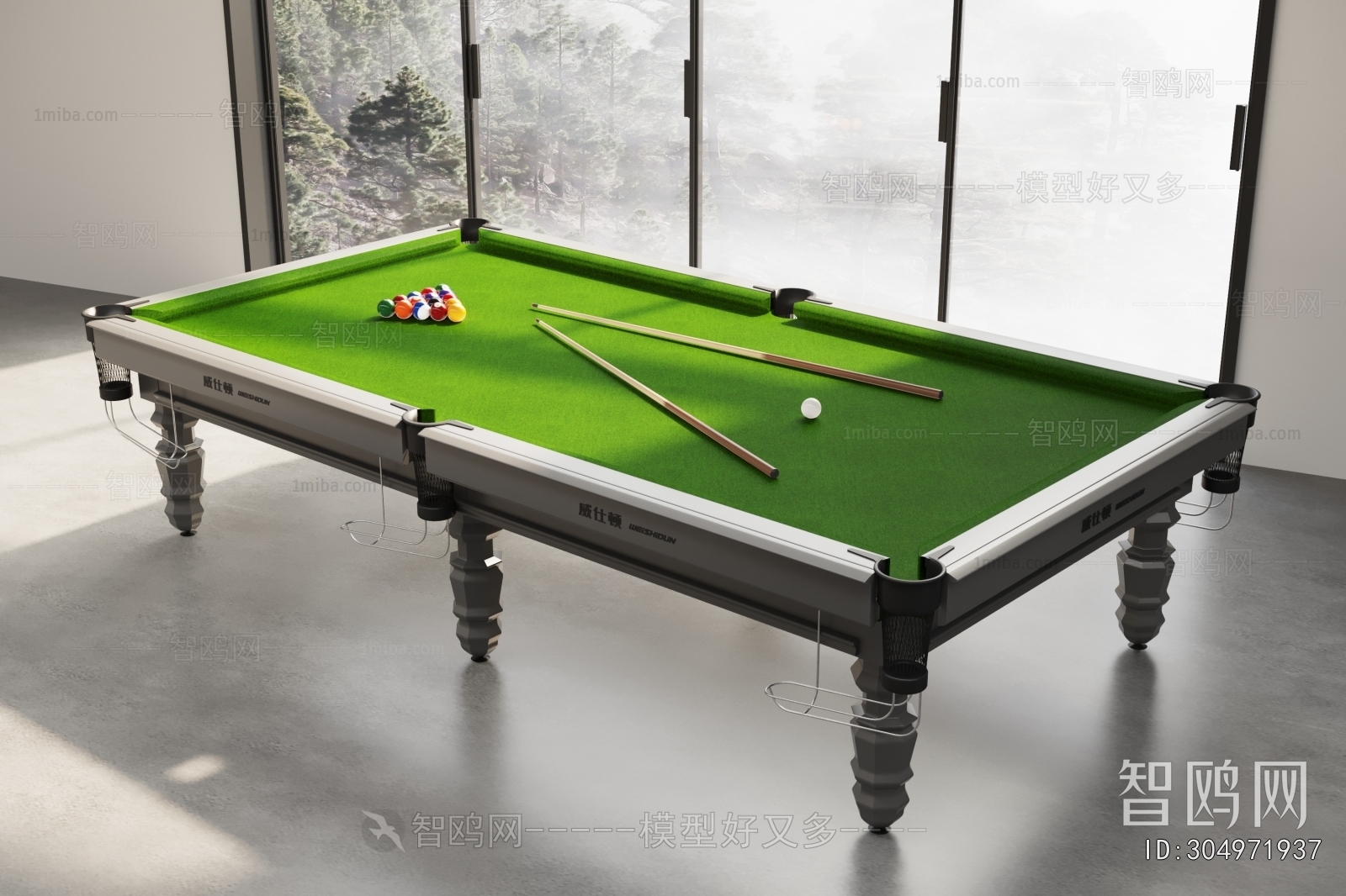 Modern Pool Table