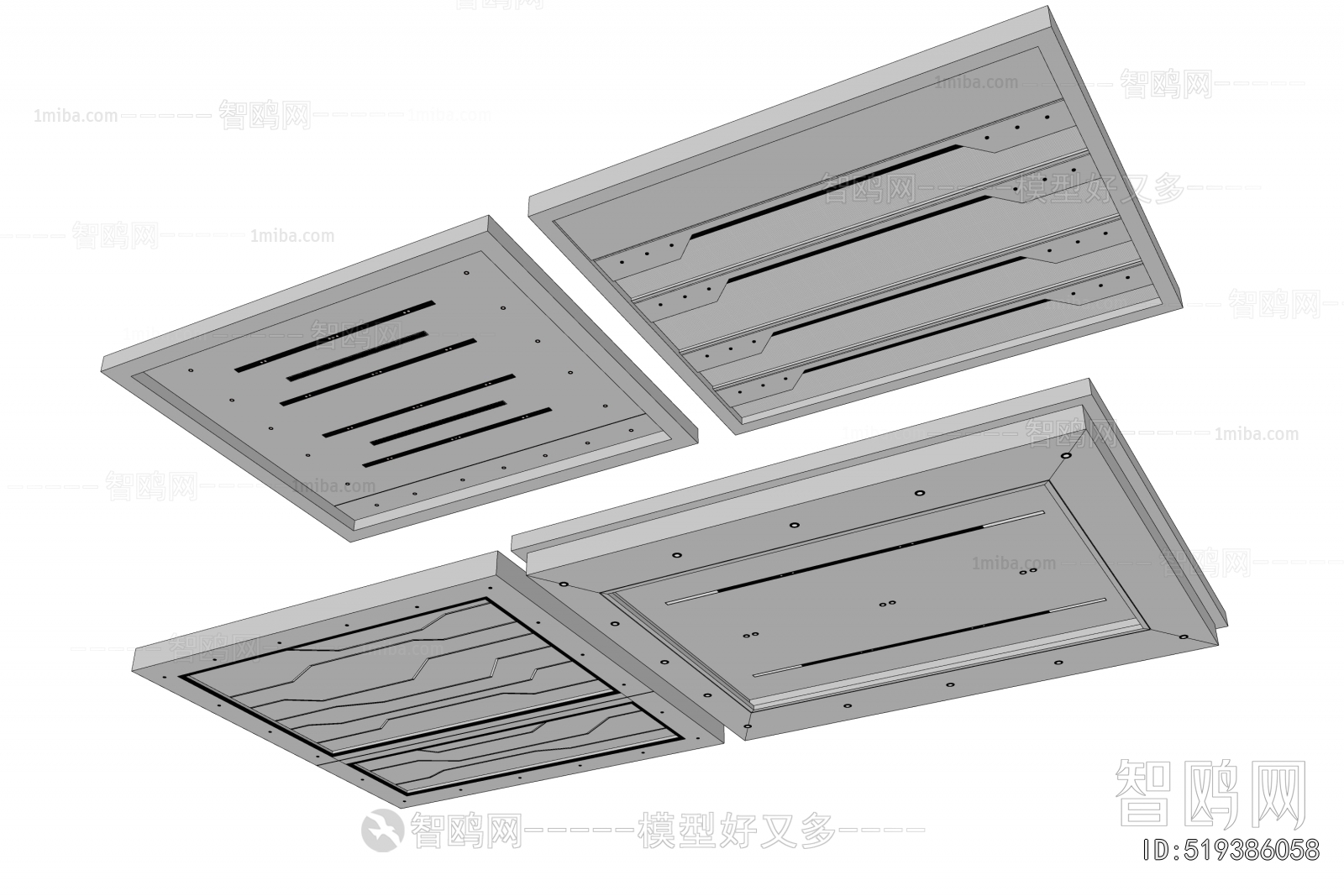 Modern Suspended Ceiling