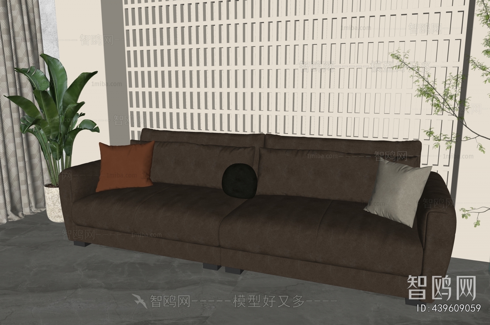 Wabi-sabi Style A Sofa For Two