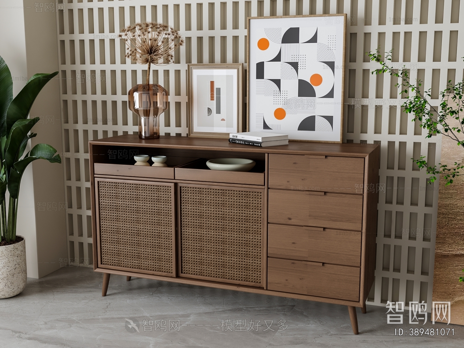 Modern Side Cabinet/Entrance Cabinet