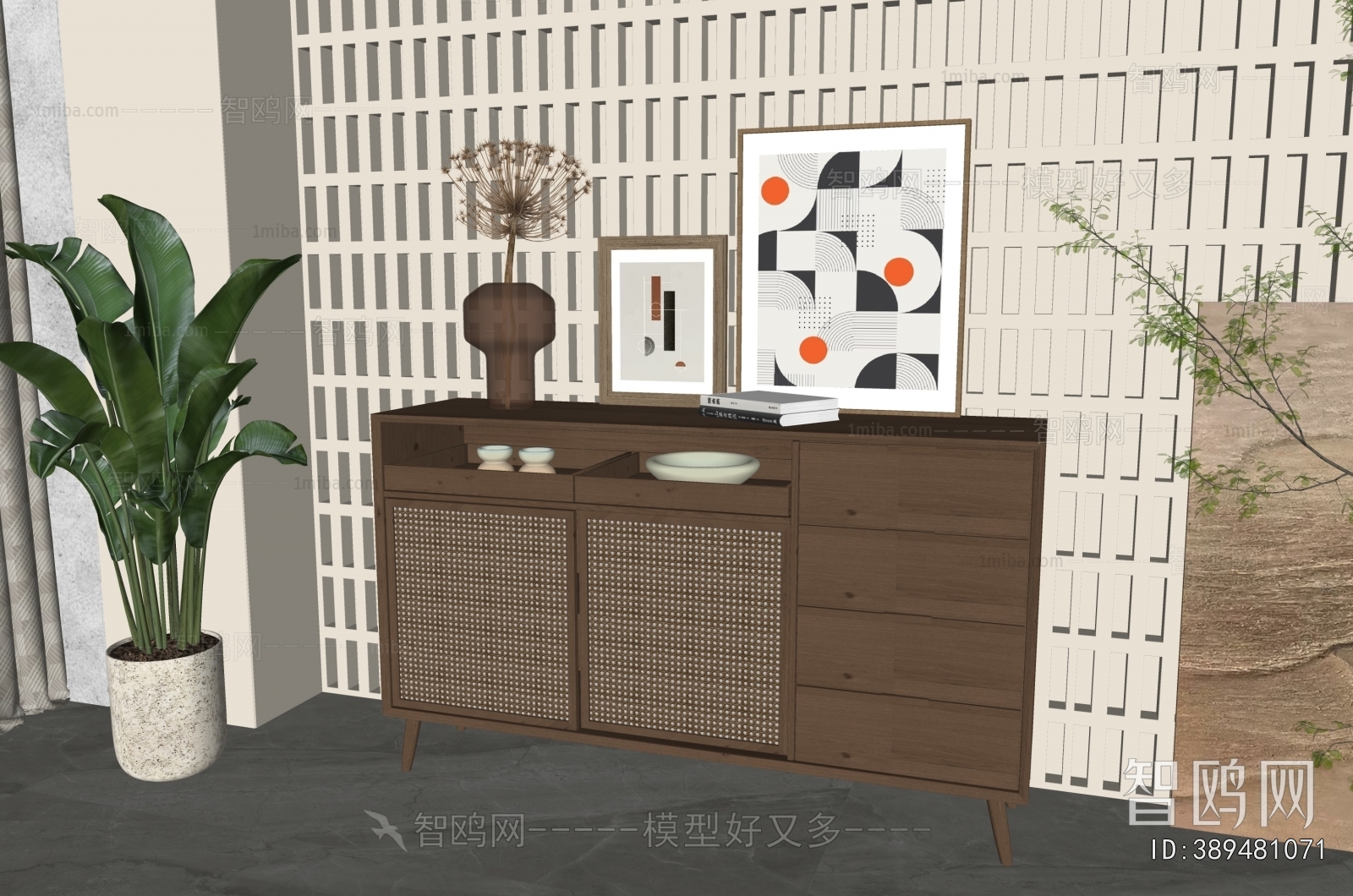 Modern Side Cabinet/Entrance Cabinet