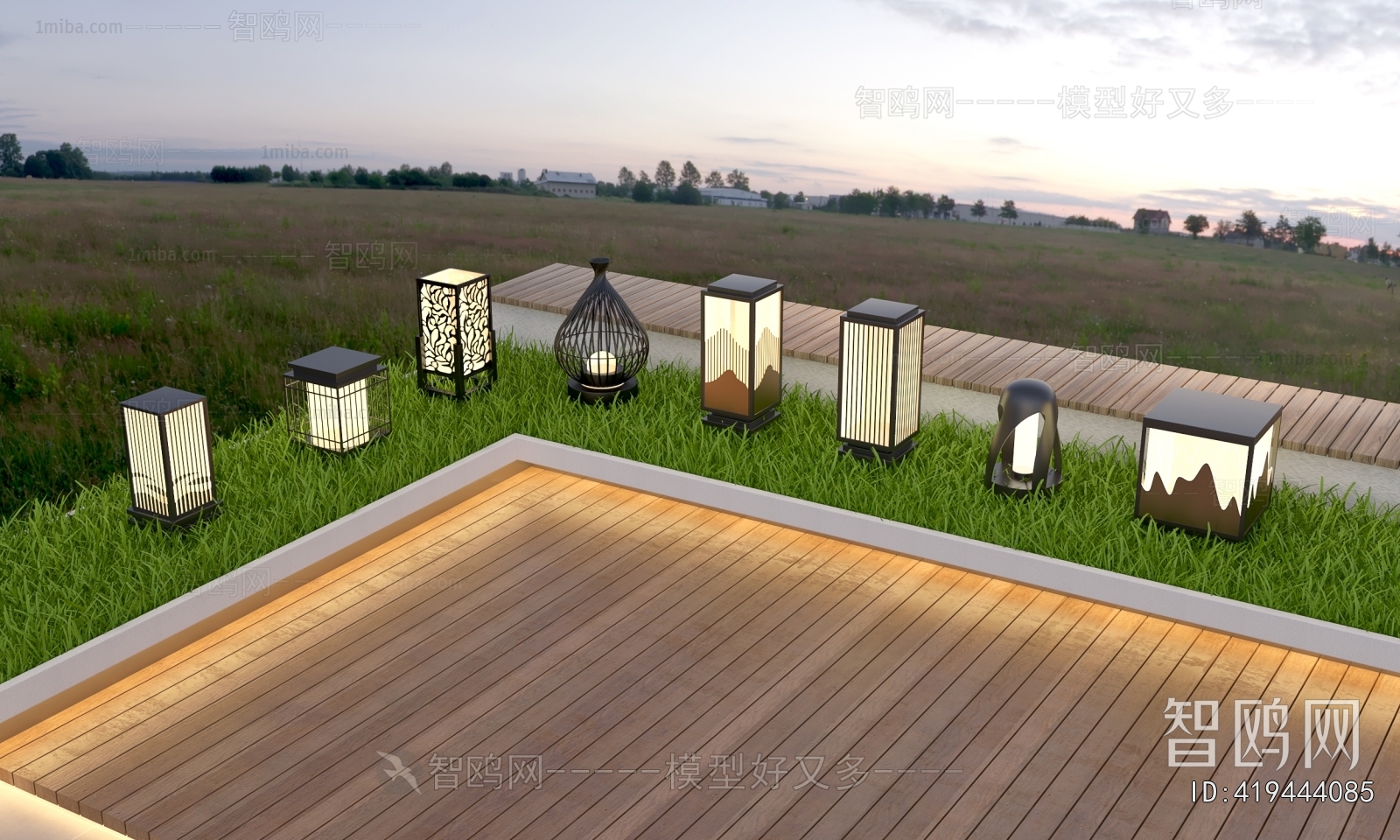 Modern Outdoor Light