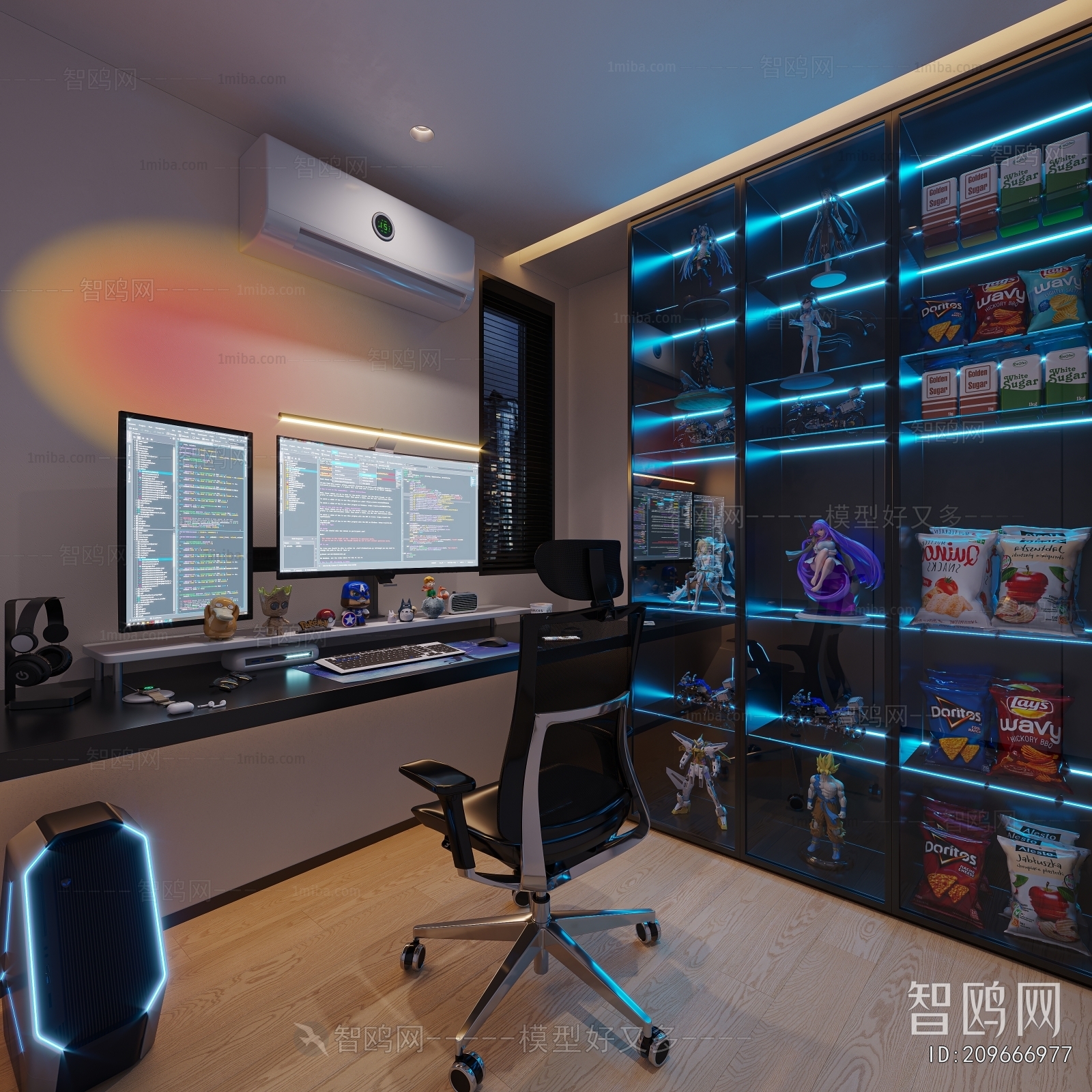 Modern E-sports Room