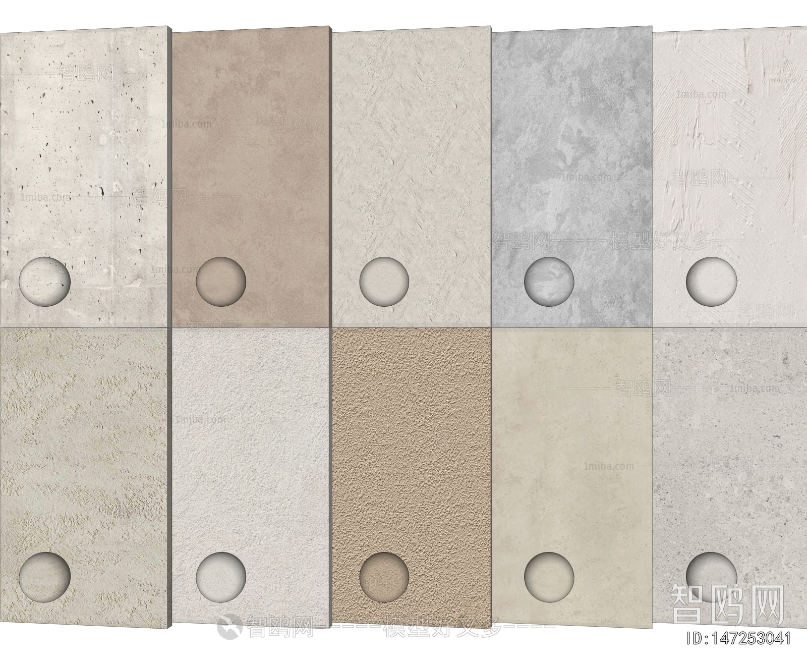 Wabi-sabi Style Panels