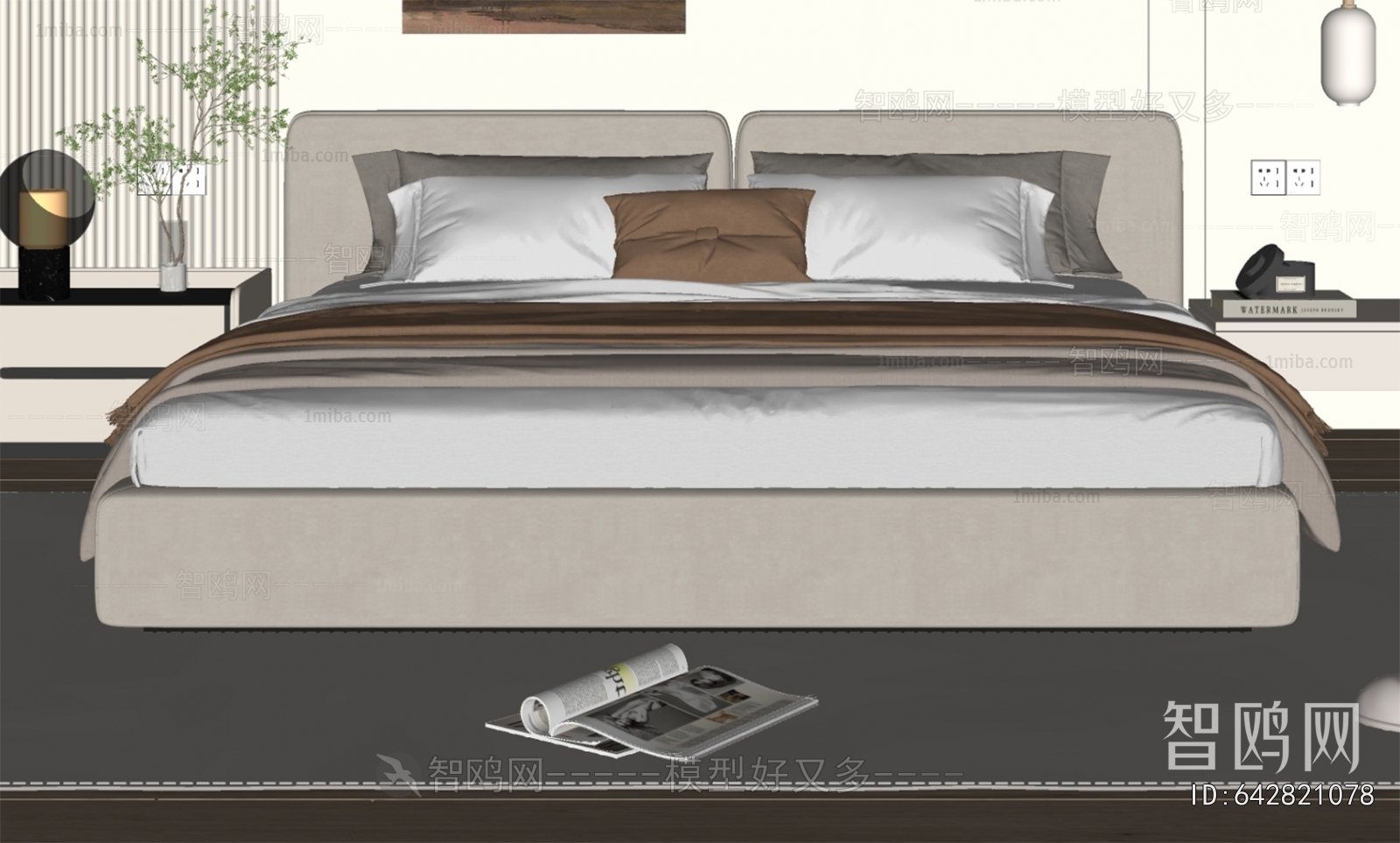 Modern Double Bed