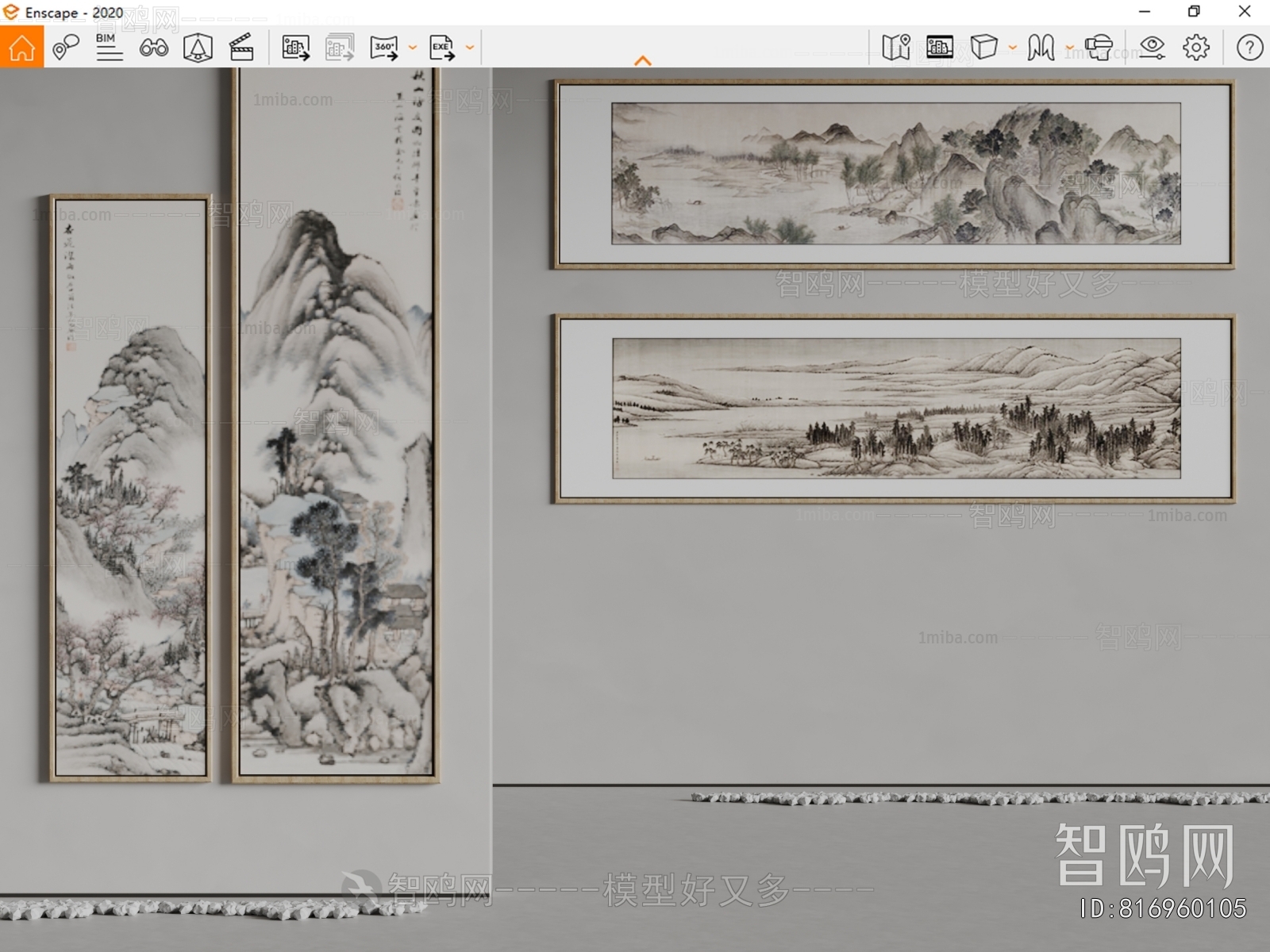 New Chinese Style Painting