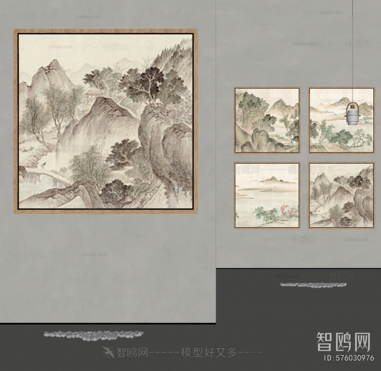 New Chinese Style Painting