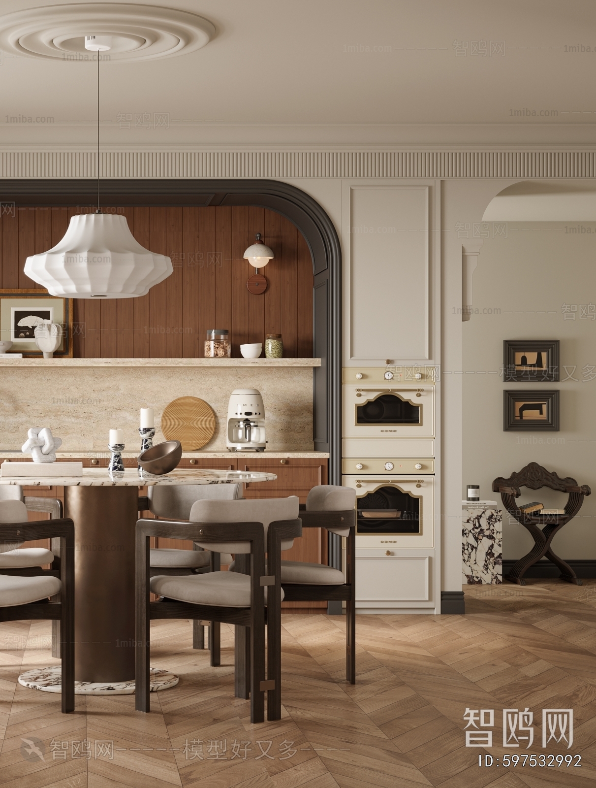 French Style Dining Room