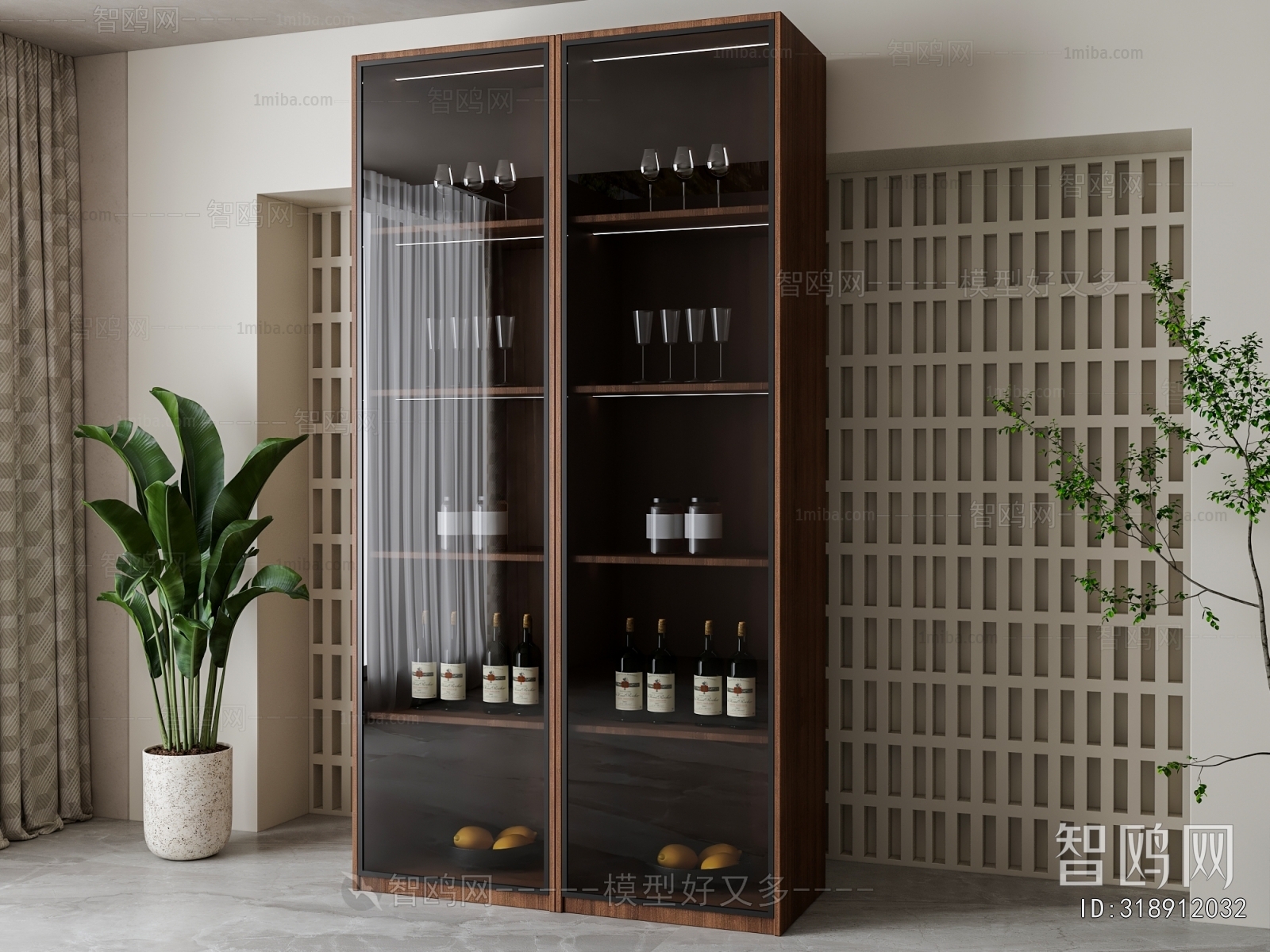 Modern Wine Cabinet