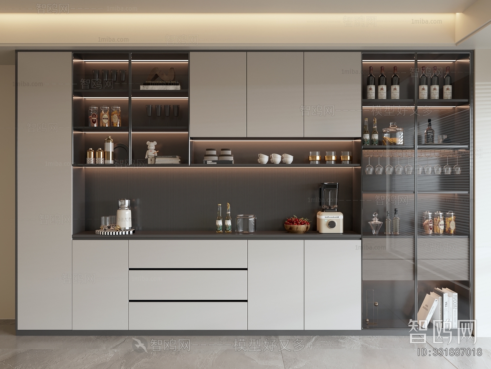 Modern Wine Cabinet