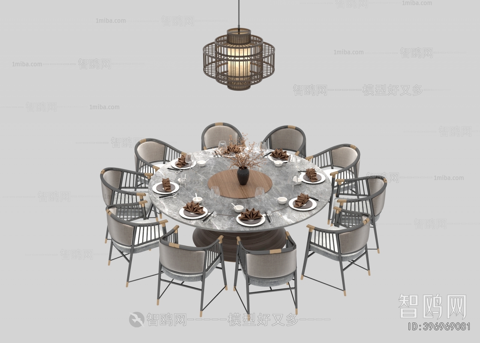 New Chinese Style Dining Table And Chairs