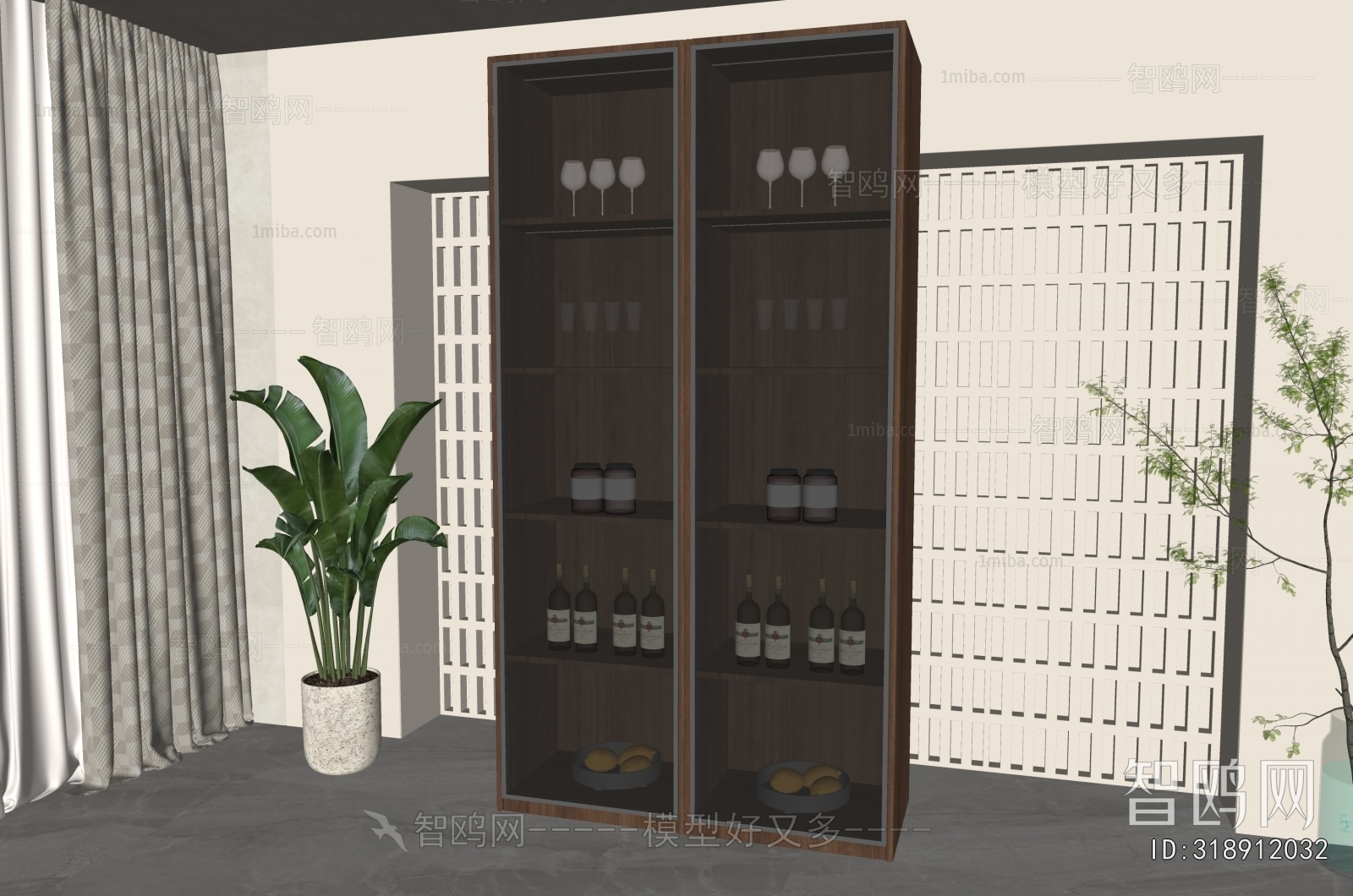 Modern Wine Cabinet