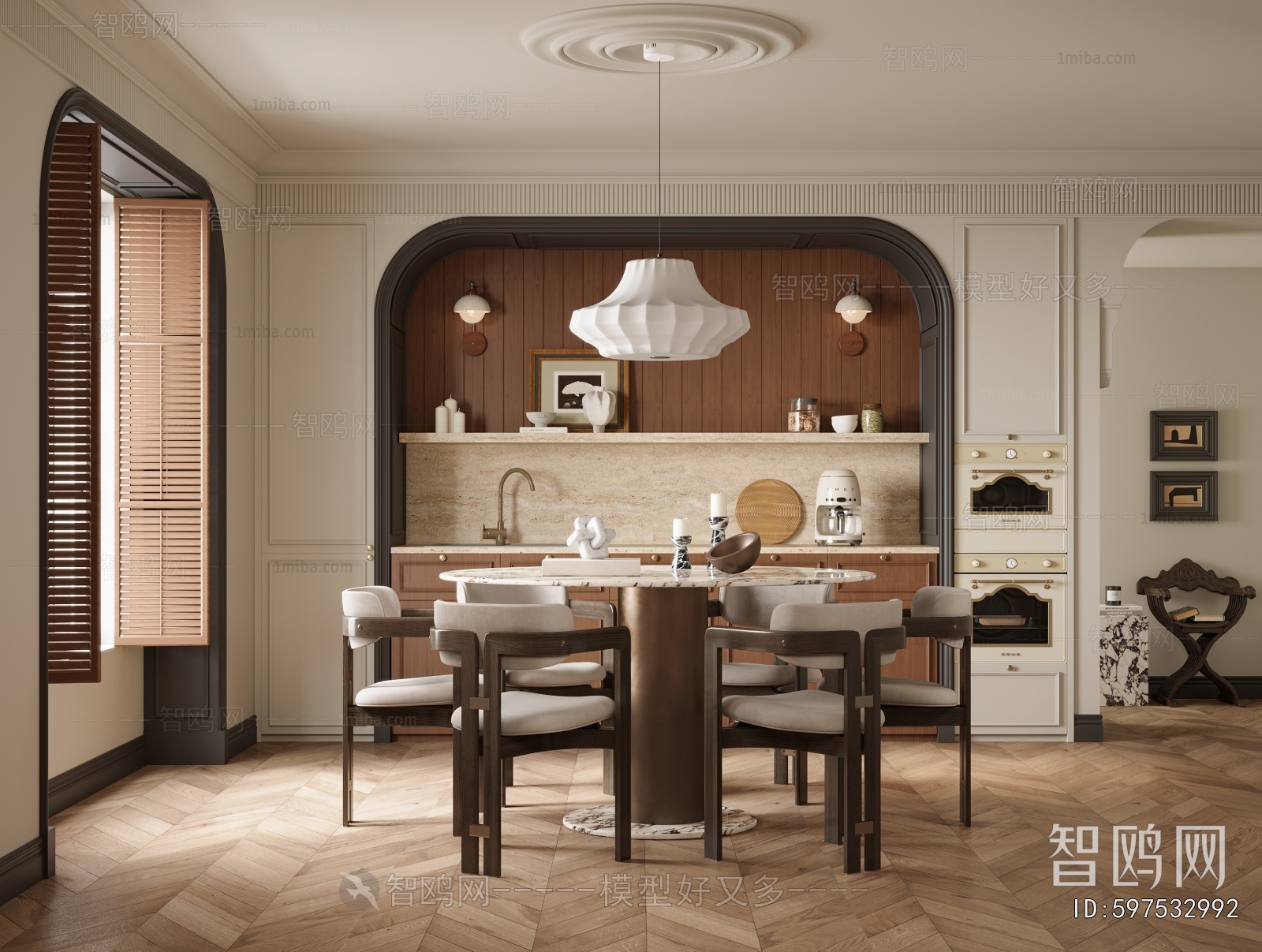 French Style Dining Room