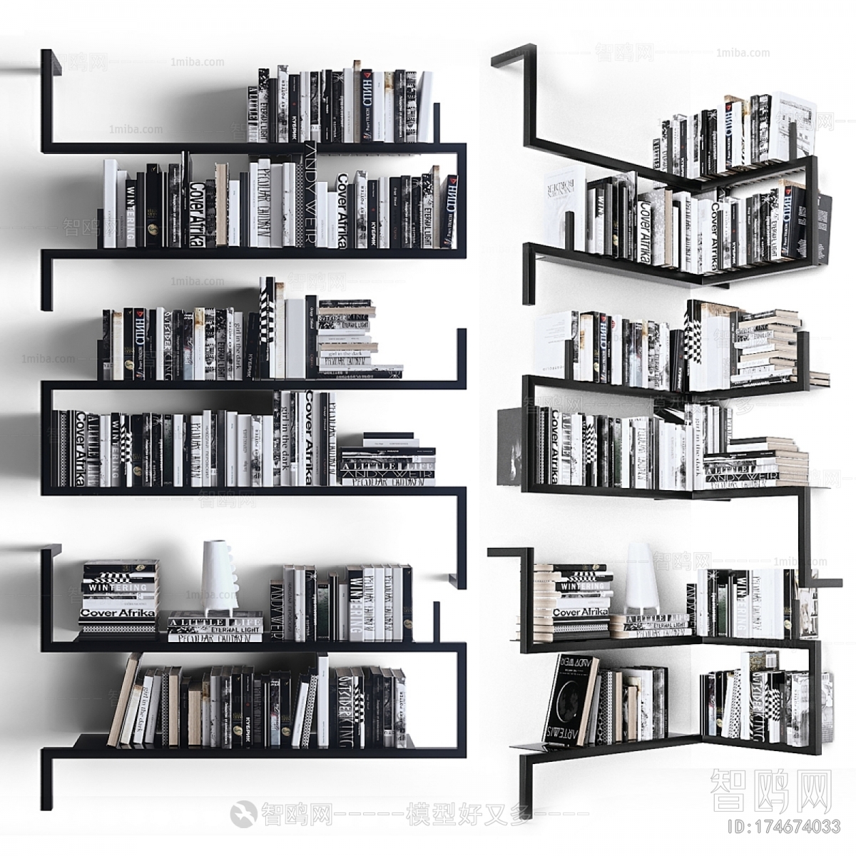 Modern Bookshelf