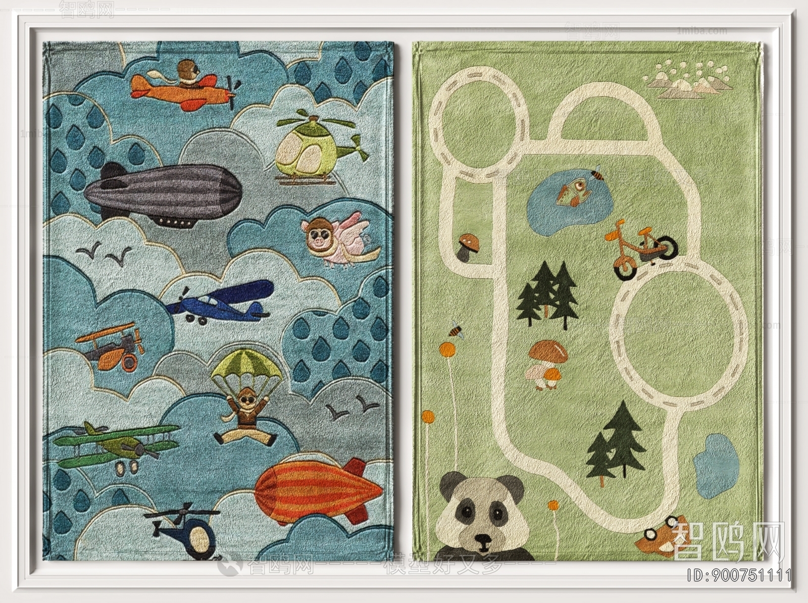 Modern Children's Carpet