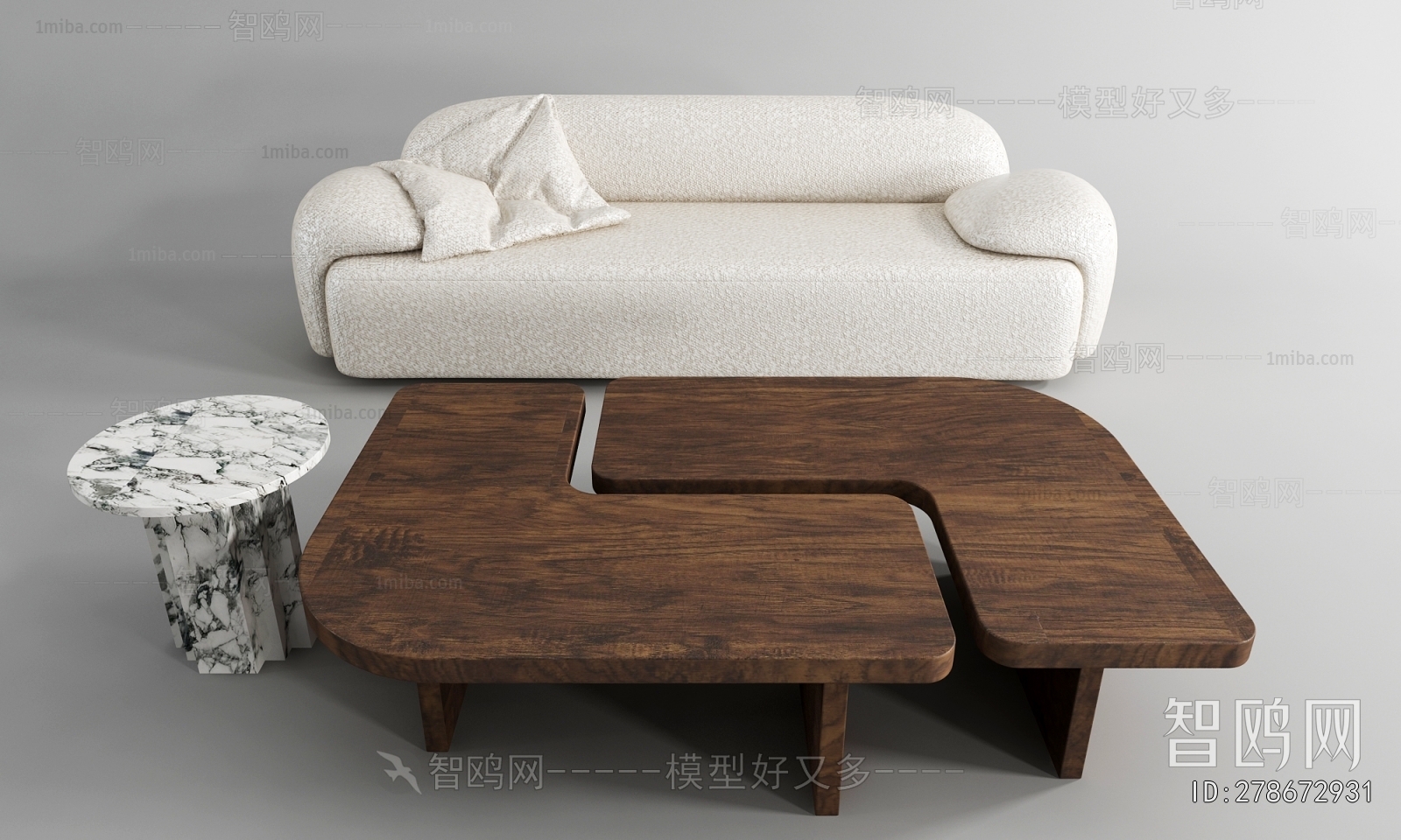 Wabi-sabi Style A Sofa For Two