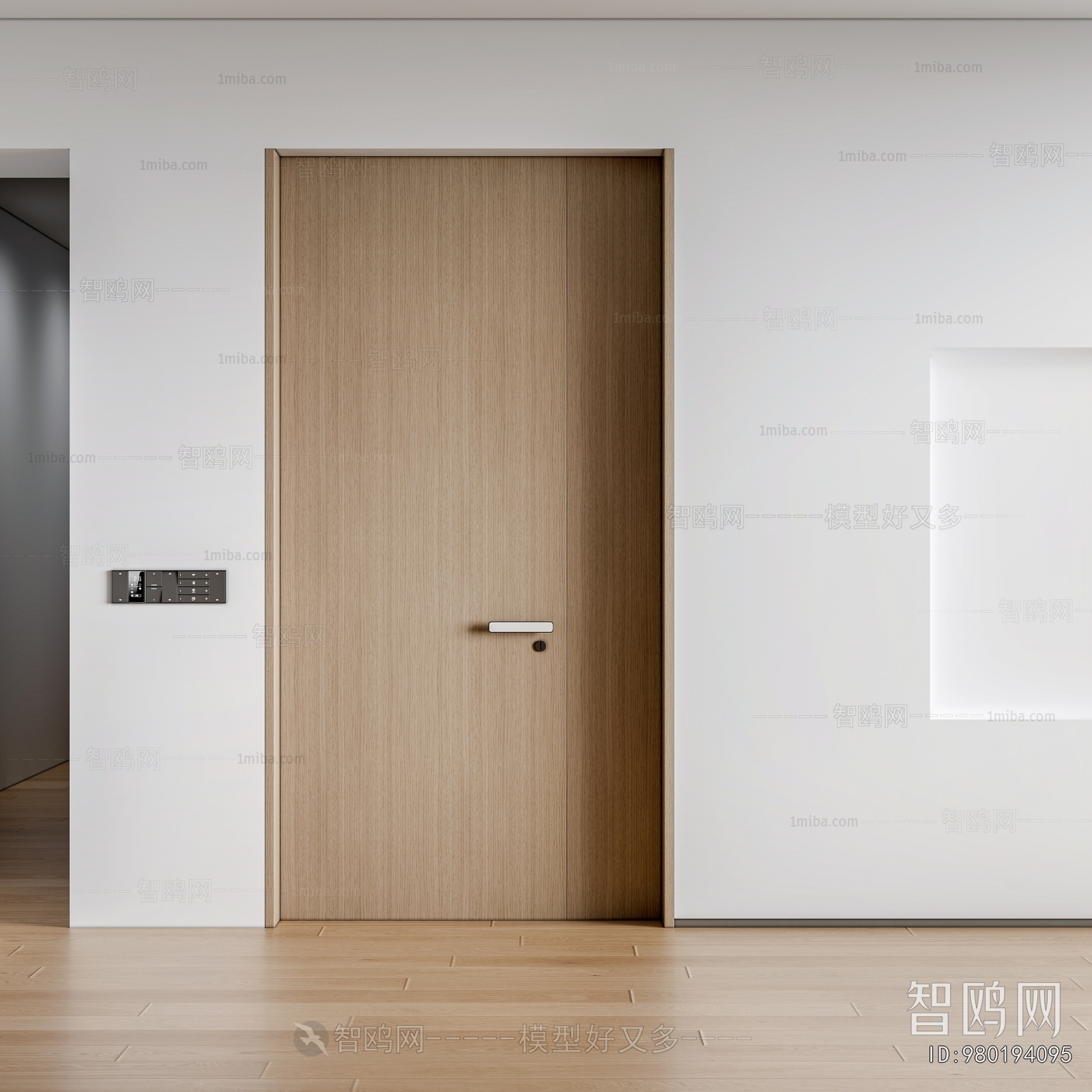 Modern Single Door