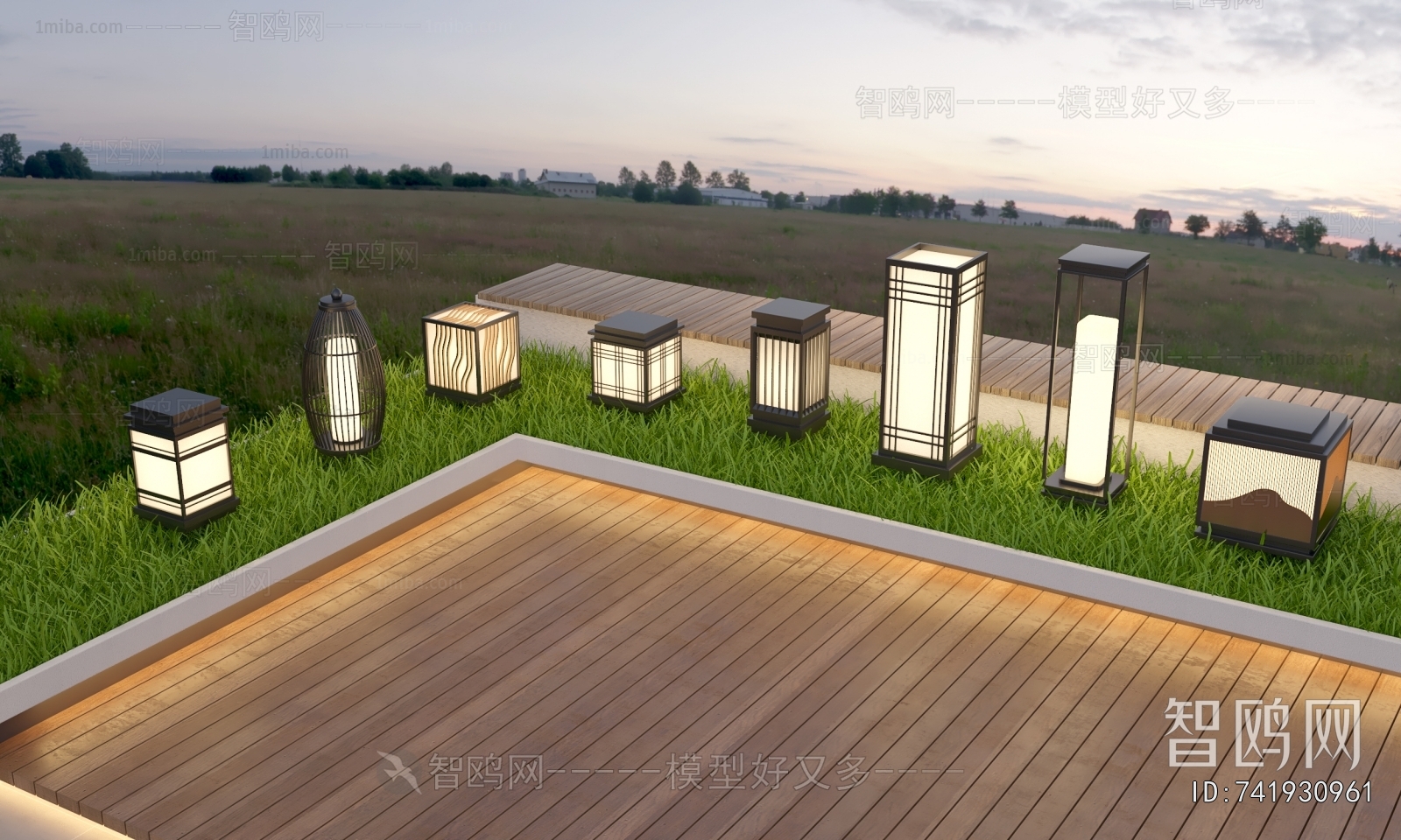 Modern Outdoor Light