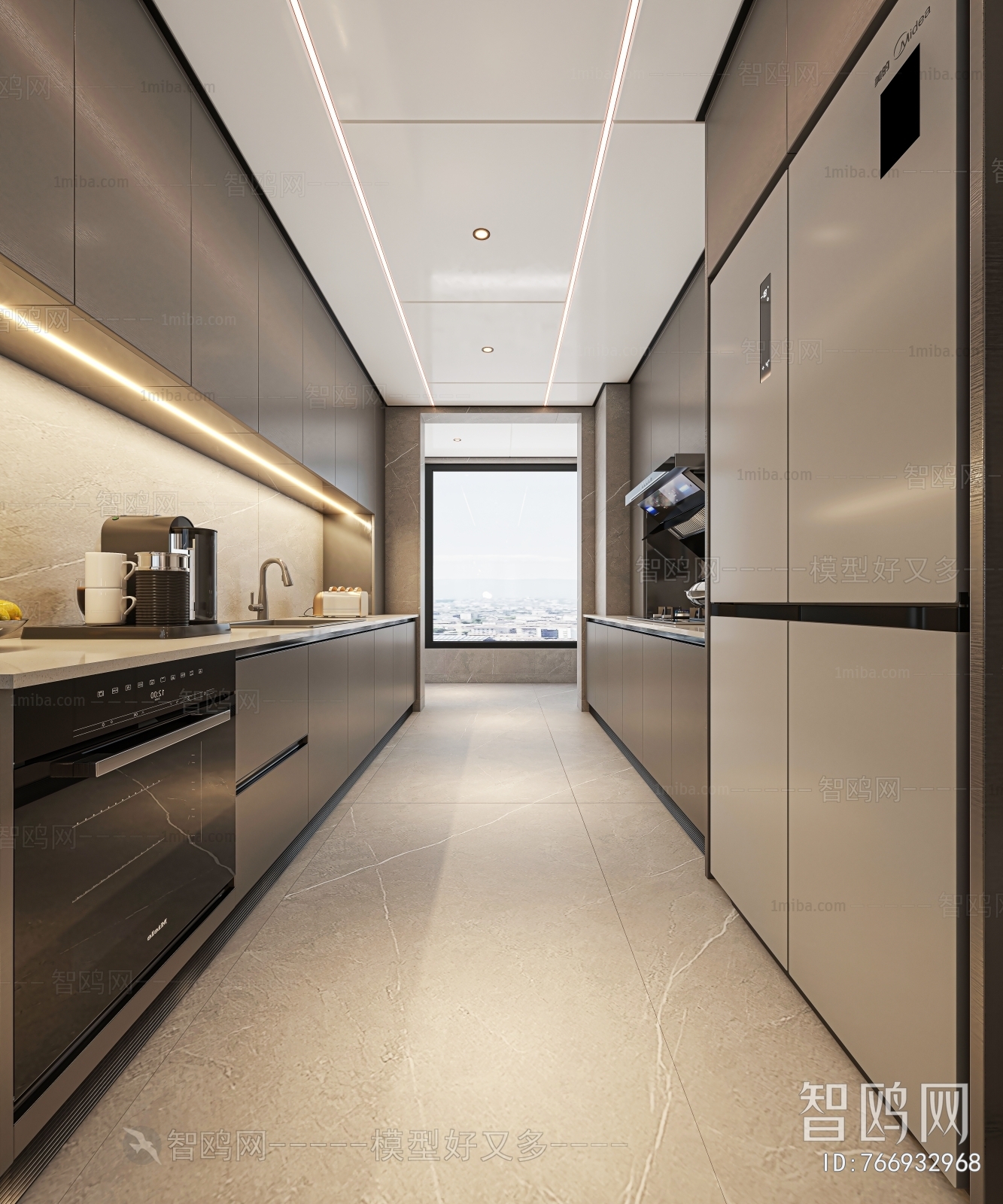 Modern The Kitchen