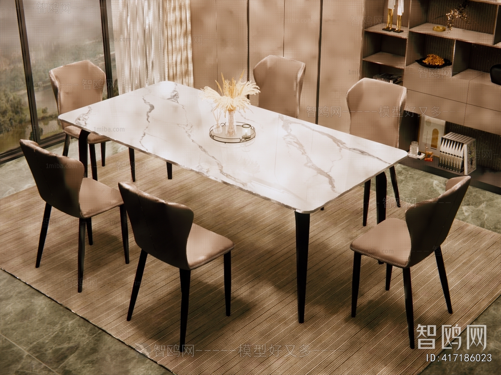 Modern Dining Table And Chairs