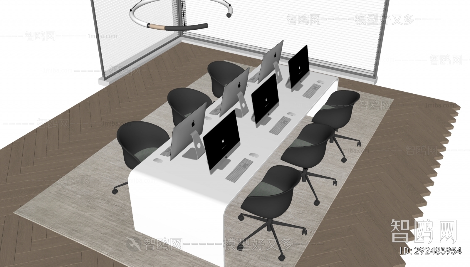 Modern Office Desk And Chair