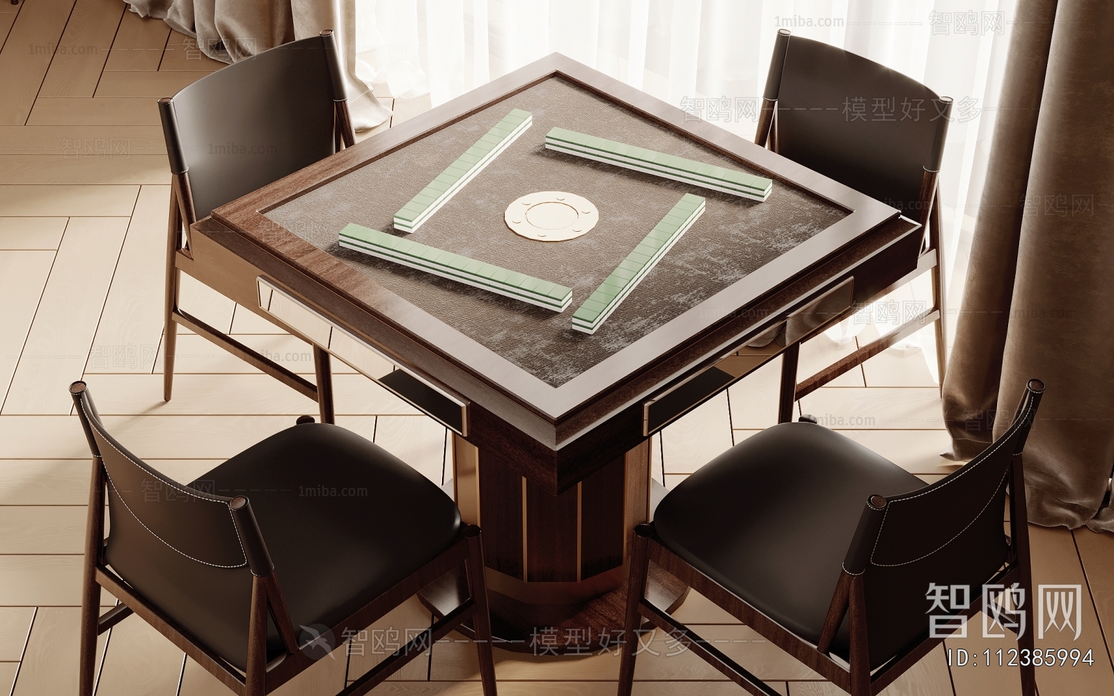 Modern Mahjong Tables And Chairs