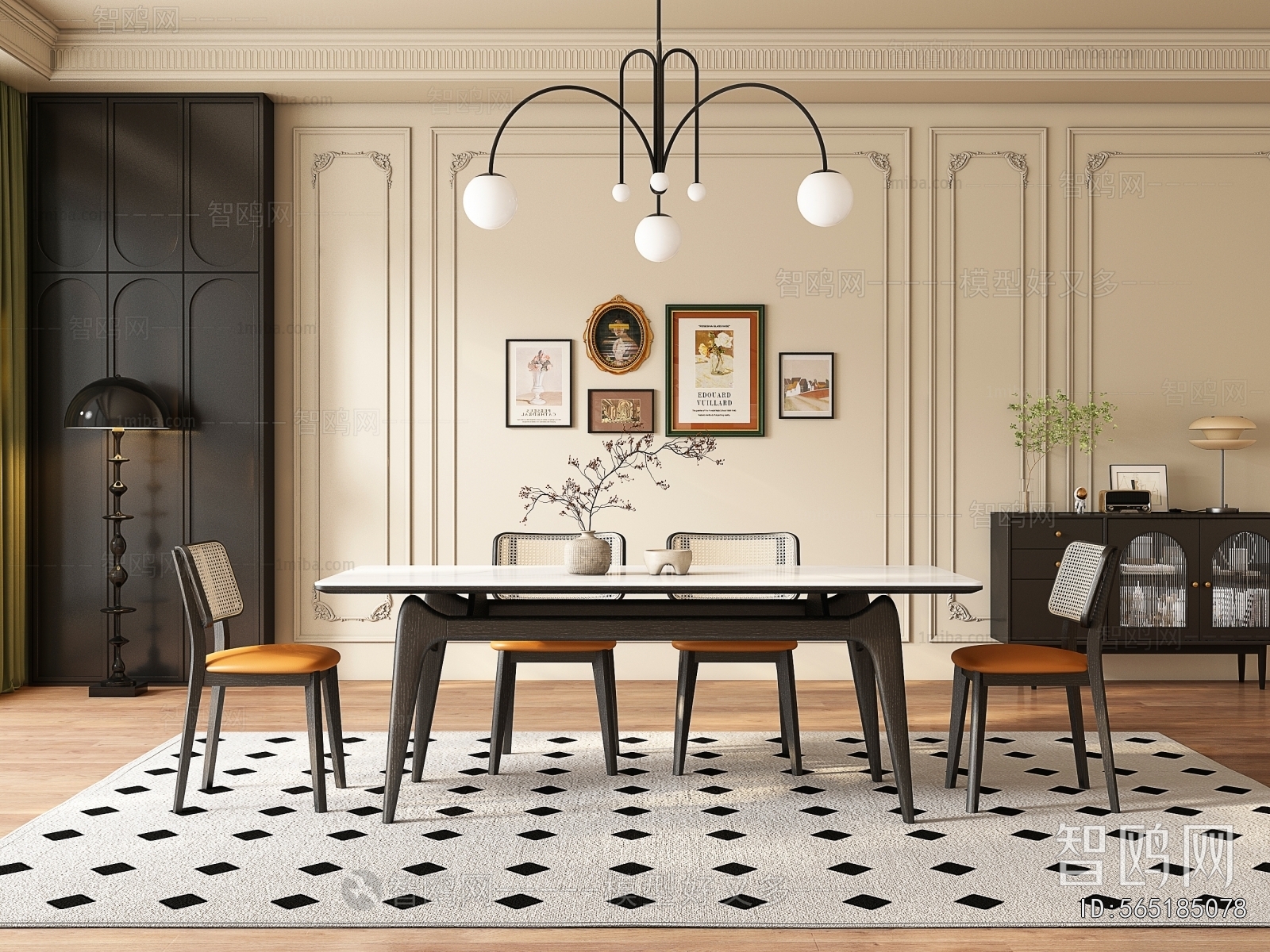 French Style Dining Room