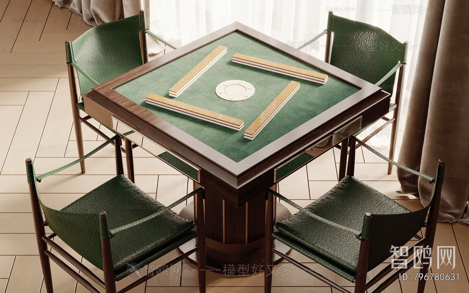 Modern Mahjong Tables And Chairs