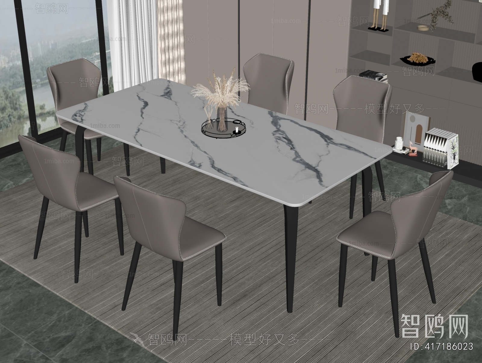 Modern Dining Table And Chairs