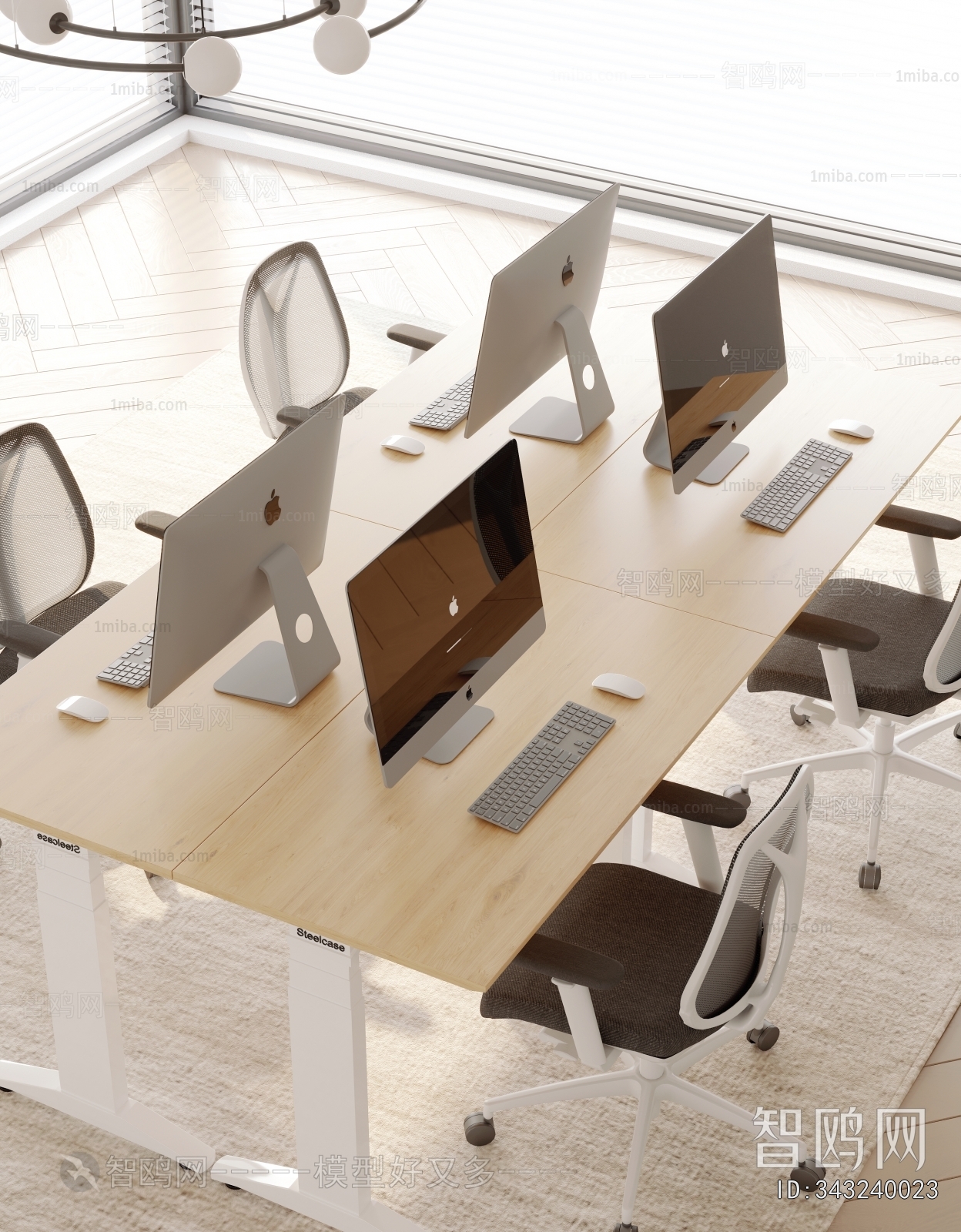 Modern Office Desk And Chair