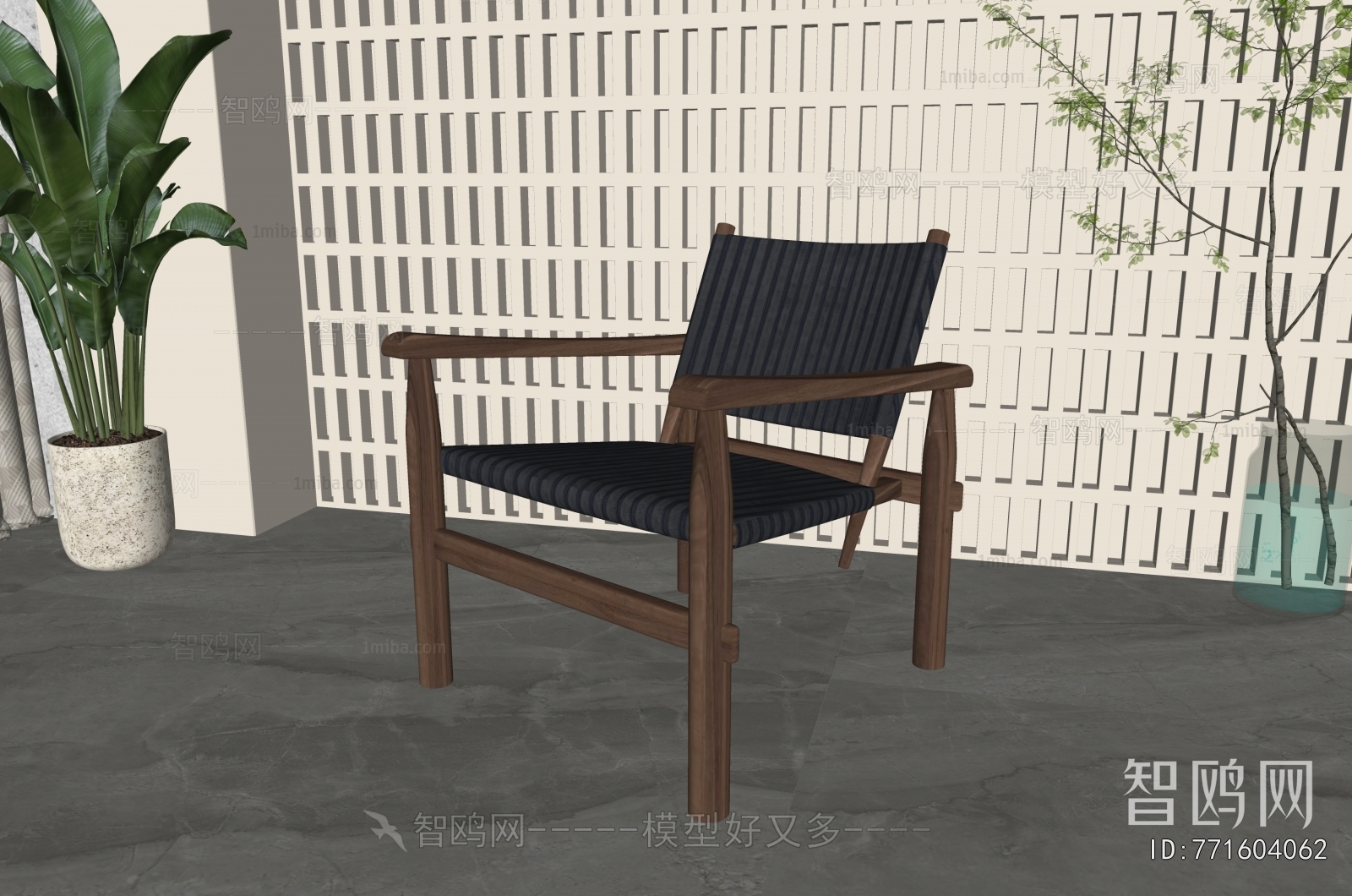 Nordic Style Lounge Chair