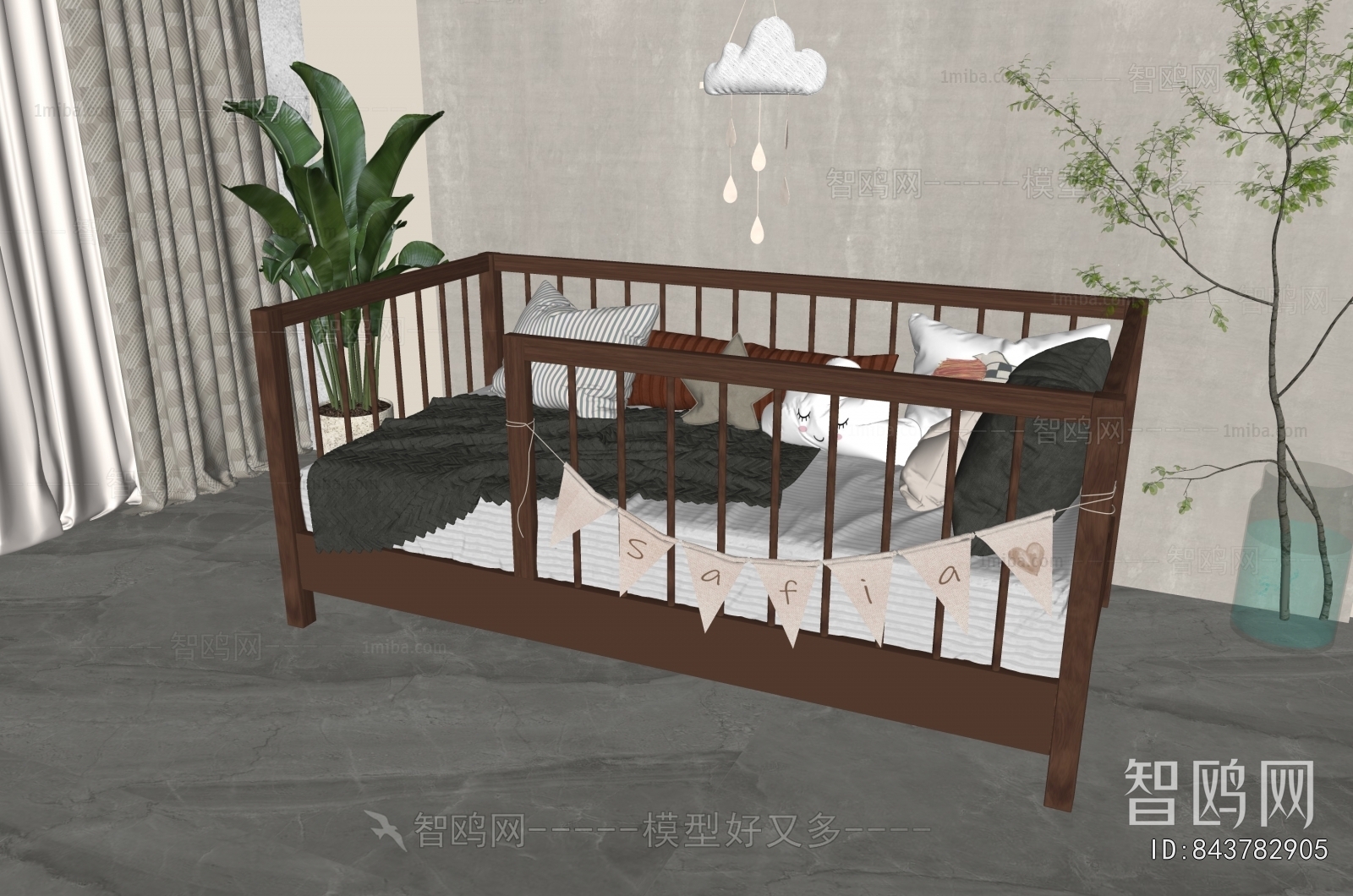 Nordic Style Child's Bed