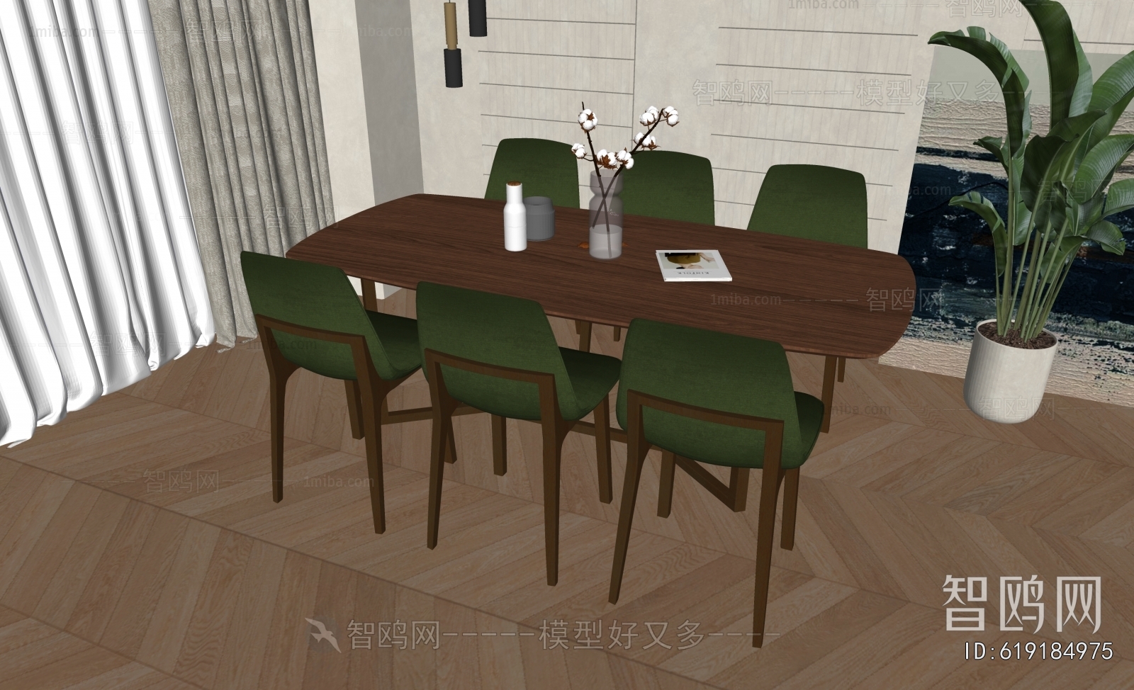 American Style Dining Table And Chairs