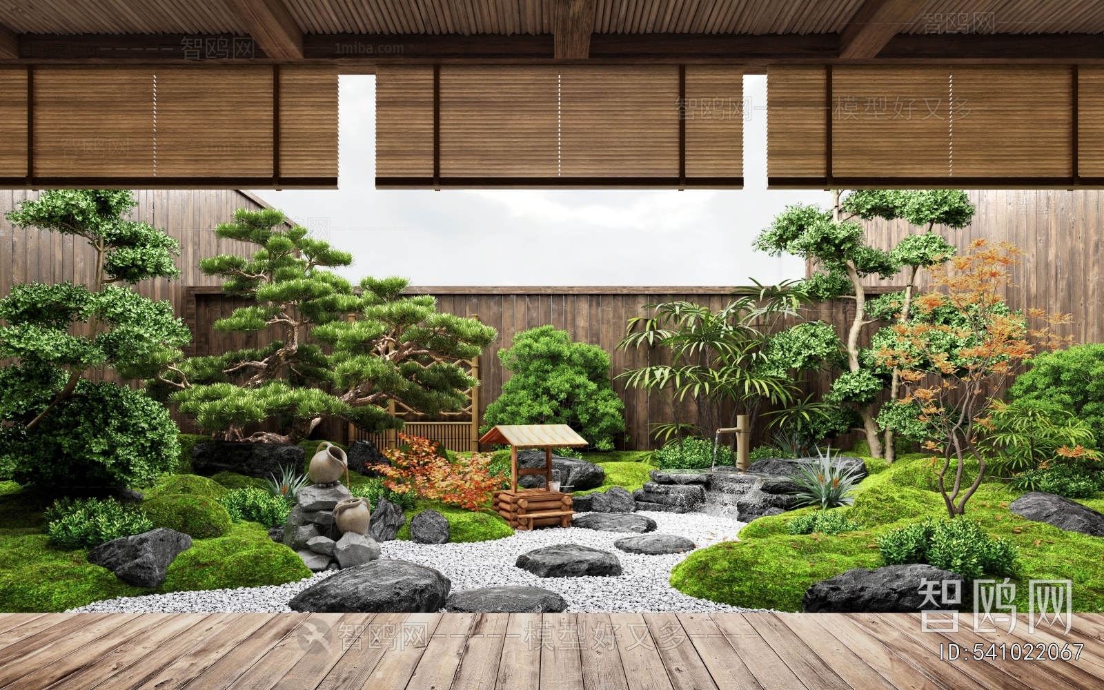 New Chinese Style Courtyard/landscape